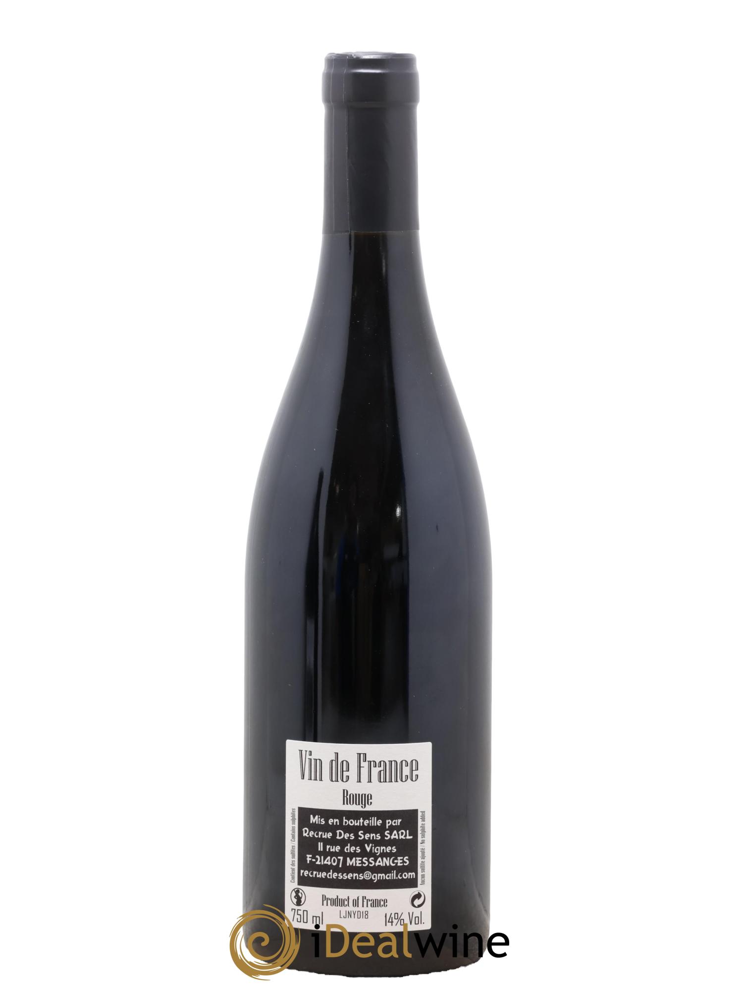 Vin de France Jeannot Yann Durieux - Recrue des Sens 2018 - Lotto di 1 bottiglia - 1