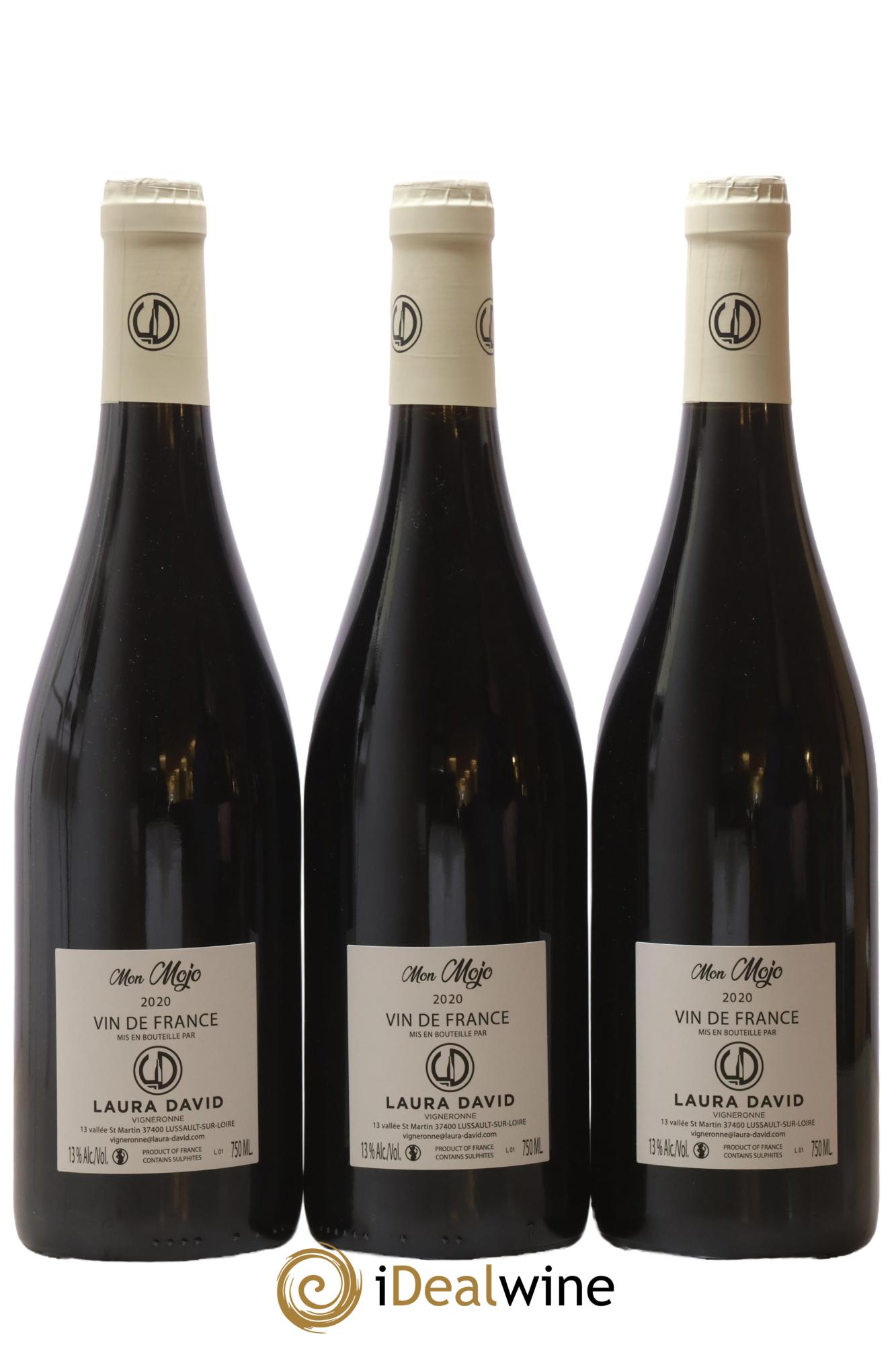 Vin de France Mon Mojo Laura David 2020 - Posten von 3 Flaschen - 1