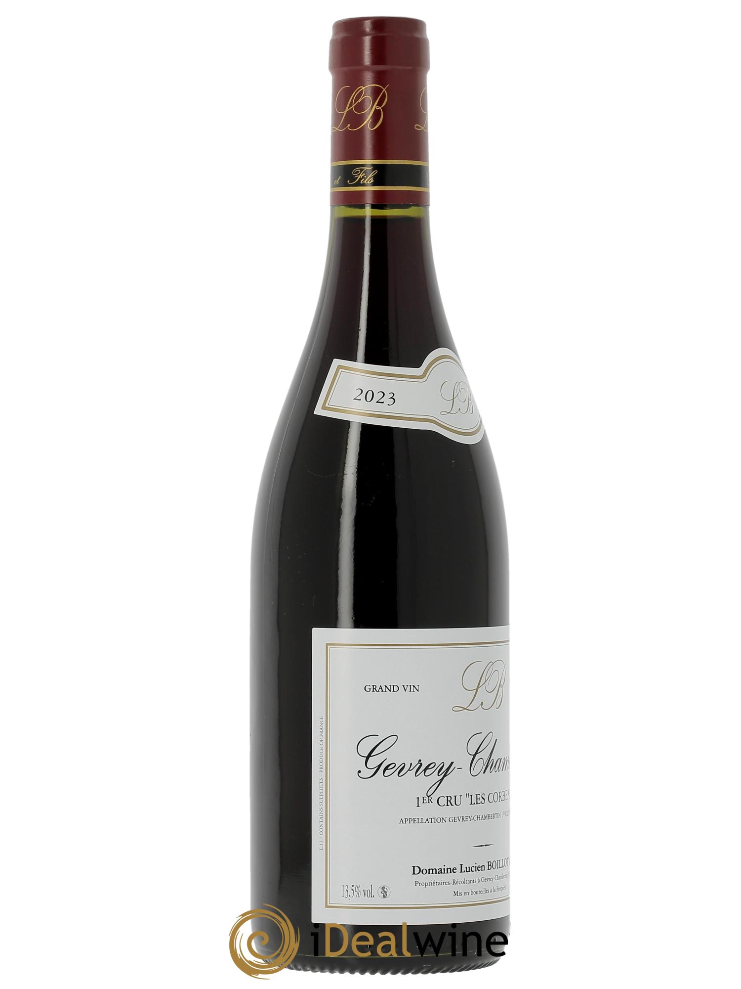 Gevrey-Chambertin 1er Cru Les Corbeaux Lucien Boillot & Fils (Domaine)  2023 - Lotto di 1 bottiglia - 2