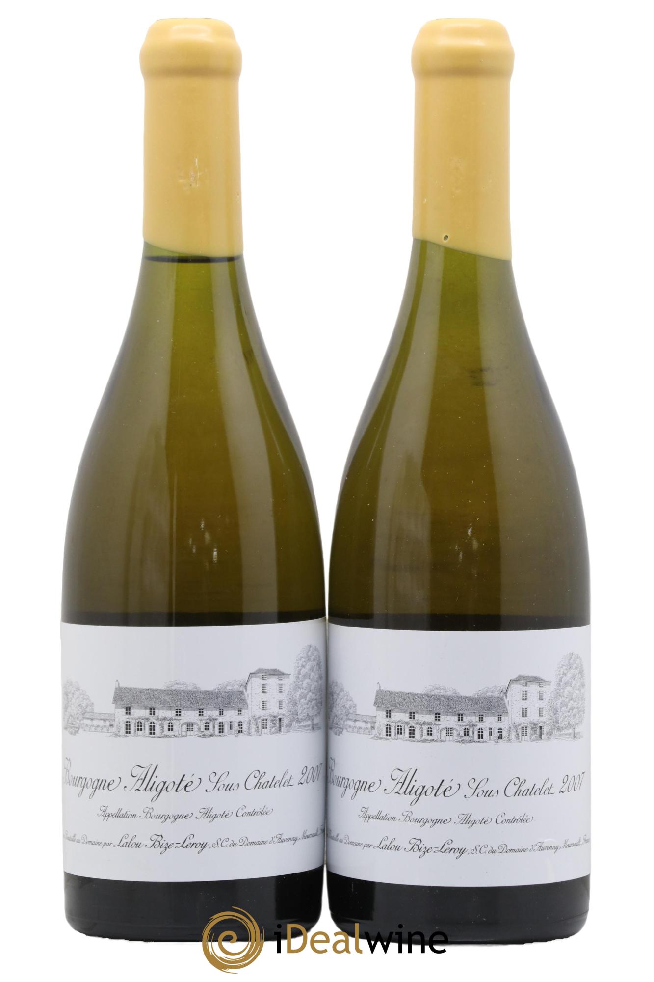 Bourgogne Aligoté Sous Chatelet d'Auvenay (Domaine) 2007 - Lotto di 2 bottiglie - 0