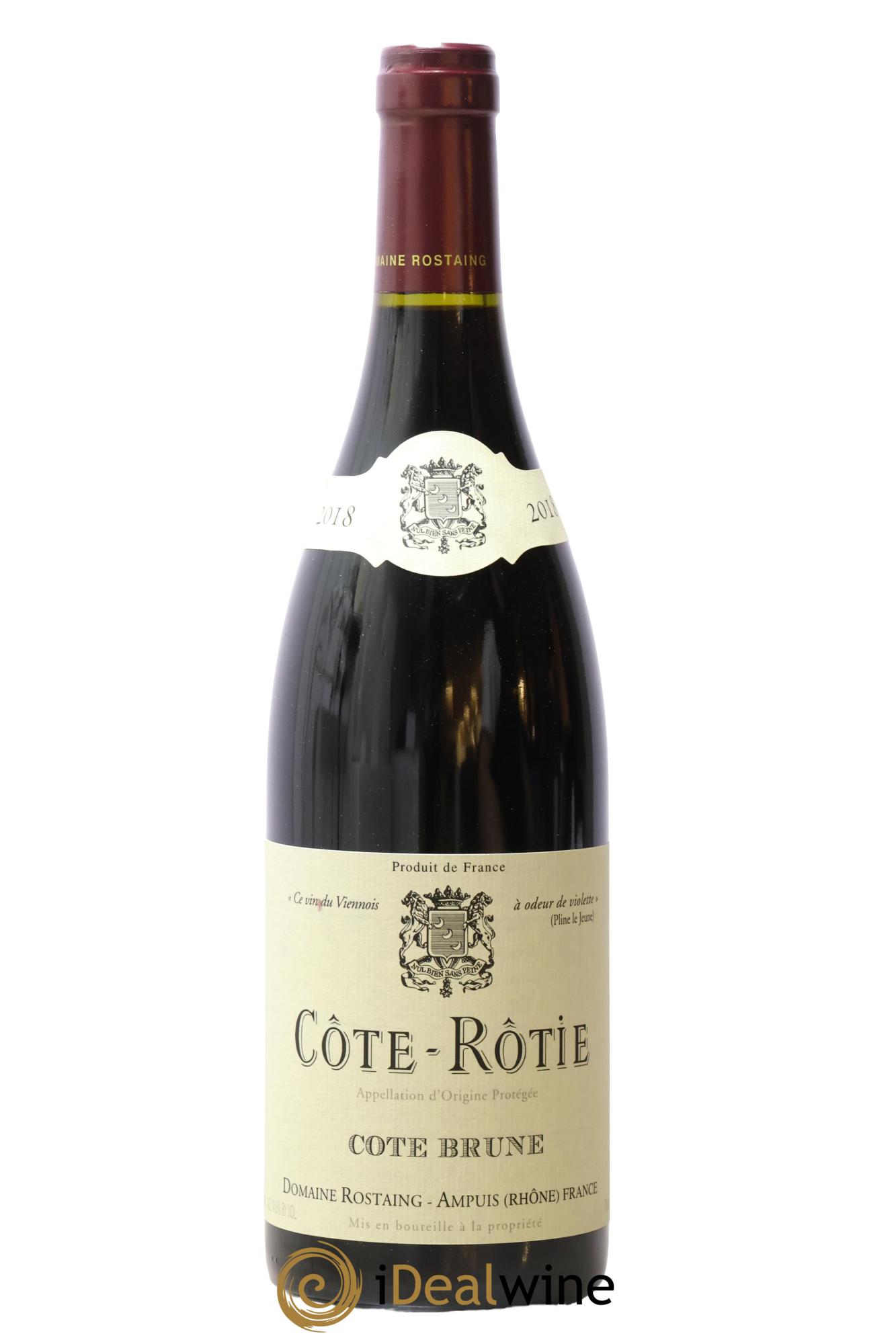 Côte-Rôtie Côte Brune René Rostaing 2018 - Lot de 1 bouteille - 0