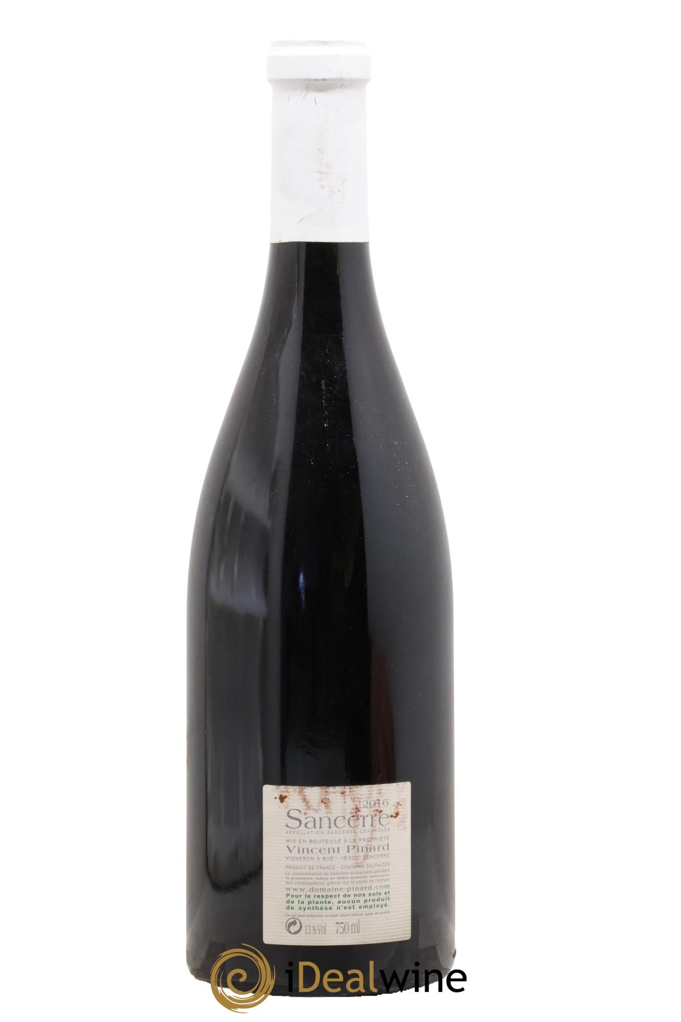 Sancerre Vendanges Entières Vincent Pinard 2016 - Lot of 1 bottle - 1