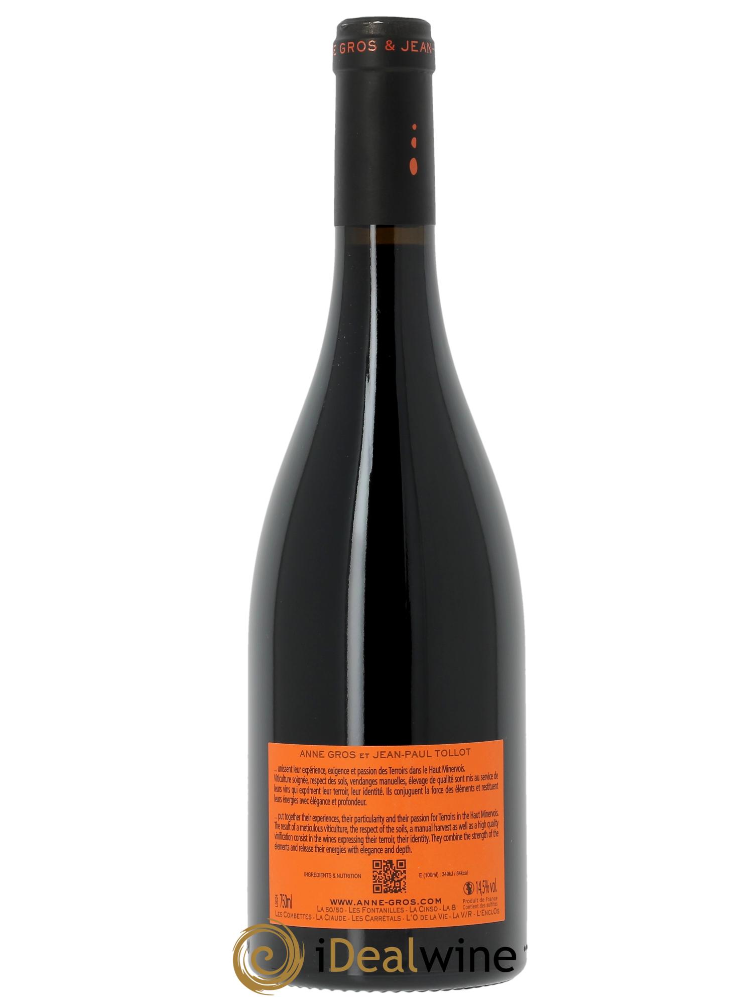 IGP Vin de Pays des Côtes du Brian La 50/50 Anne Gros & Jean-Paul Tollot  2024 - Lot of 1 bottle - 2