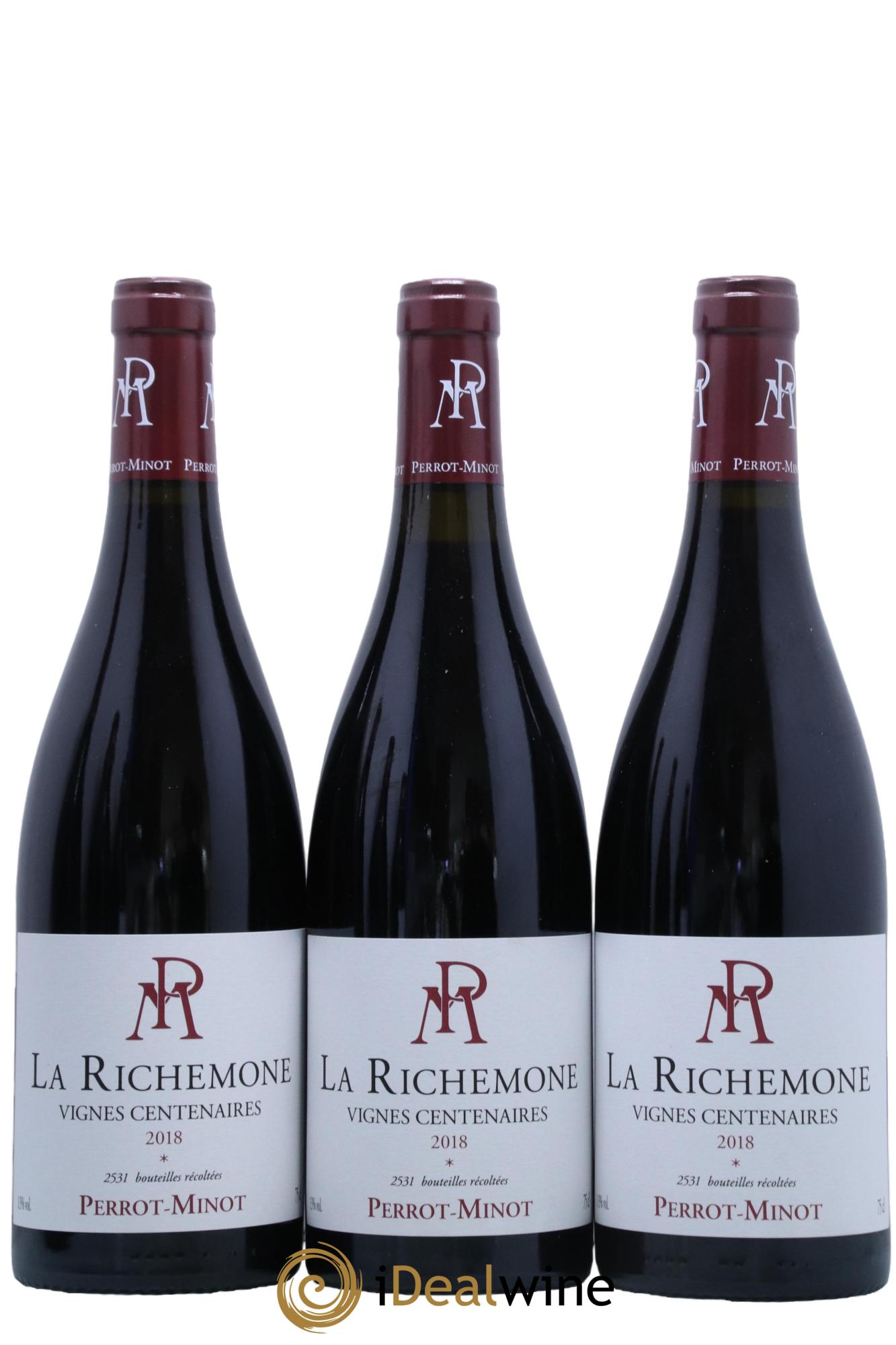 Nuits-Saint-Georges 1er Cru La Richemone Cuvée Ultra Vieilles Vignes Perrot-Minot 2018 - Lotto di 6 bottiglie - 1