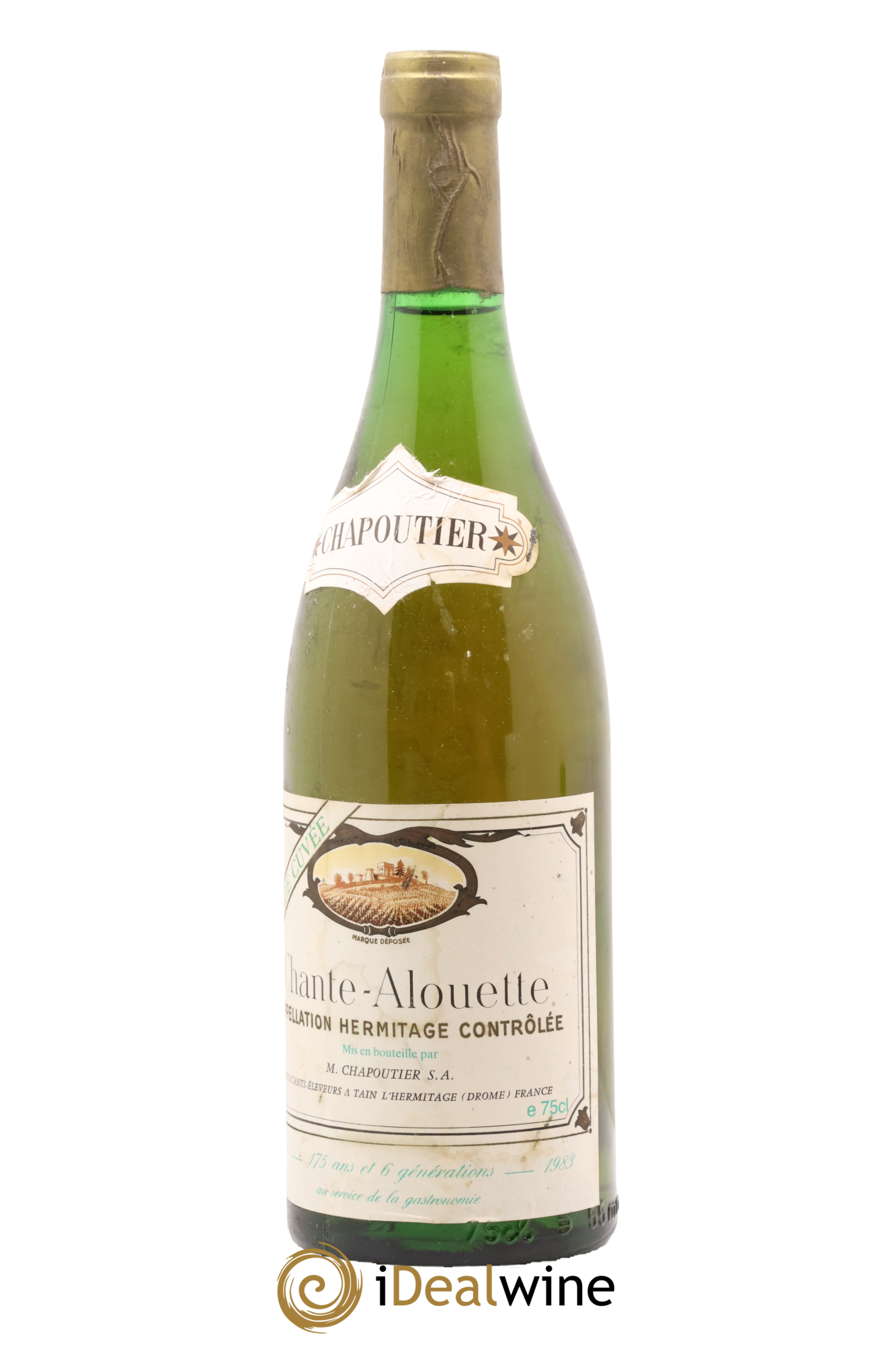 Hermitage Chante Alouette Chapoutier Grande Cuvée 1983 - Lot de 1 bouteille - 1