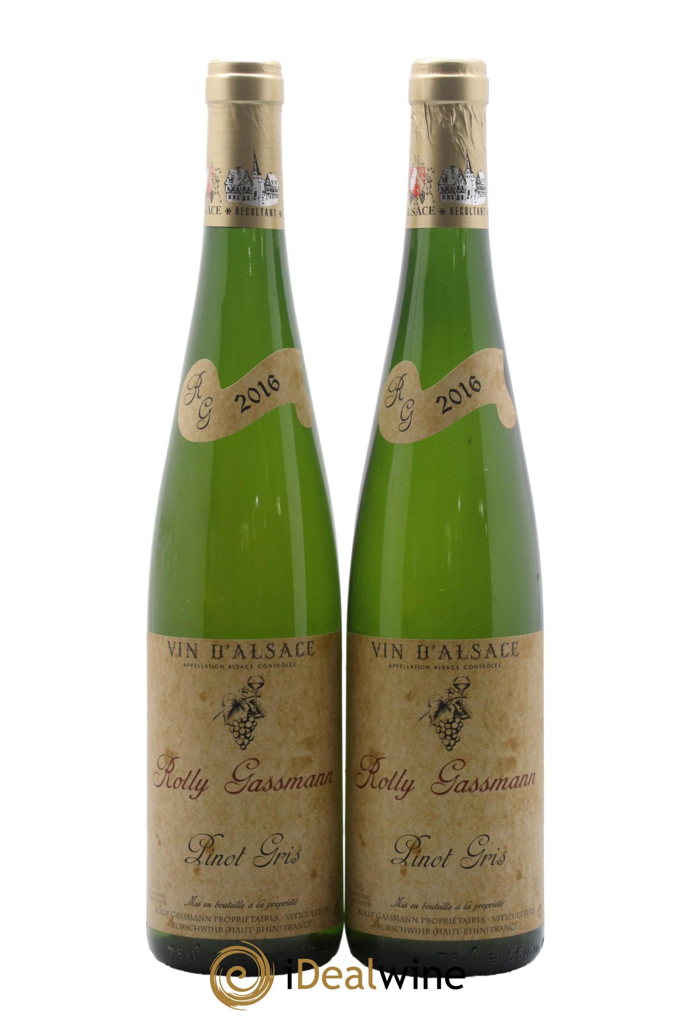 Alsace Pinot Gris Rolly-Gassmann 2016 - Lotto di 2 bottiglie - 0
