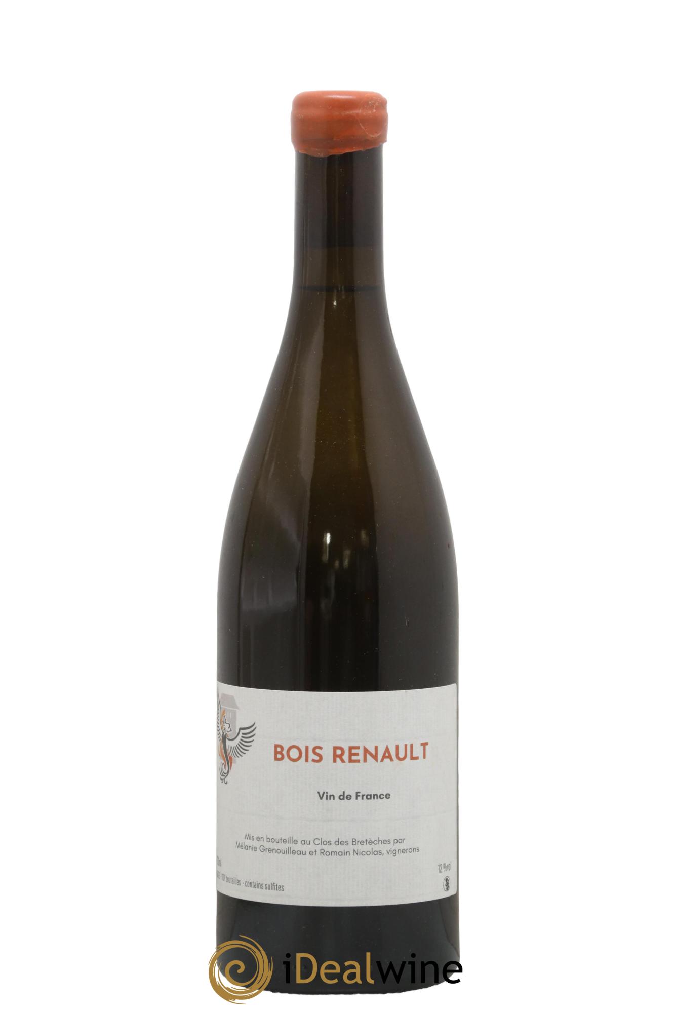 Vin de France Bois Renault Clos des Bretèches 2023 - Lot de 1 bouteille - 0