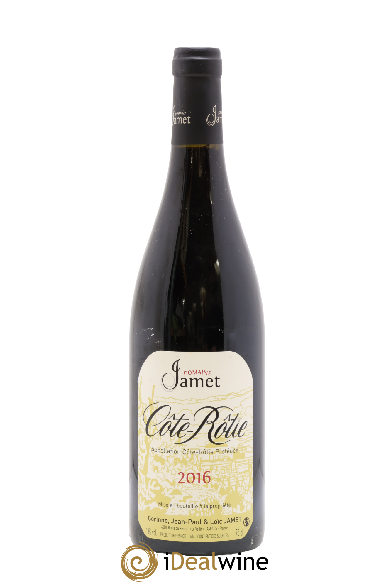 Côte-Rôtie Jamet (Domaine) 2016 - Lot de 1 bouteille - 0