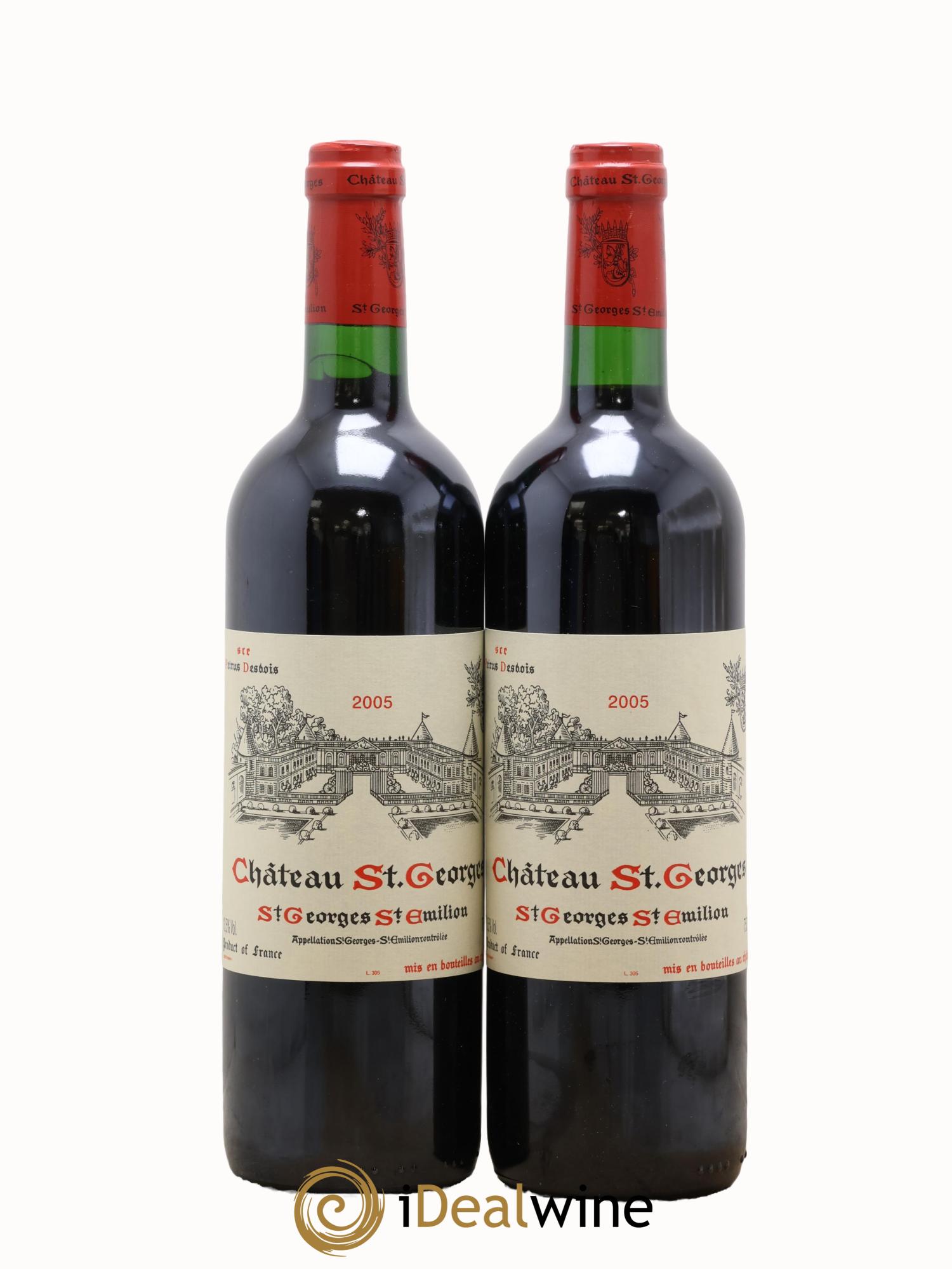 Château Saint-Georges 2005 - Lot de 2 bouteilles - 0