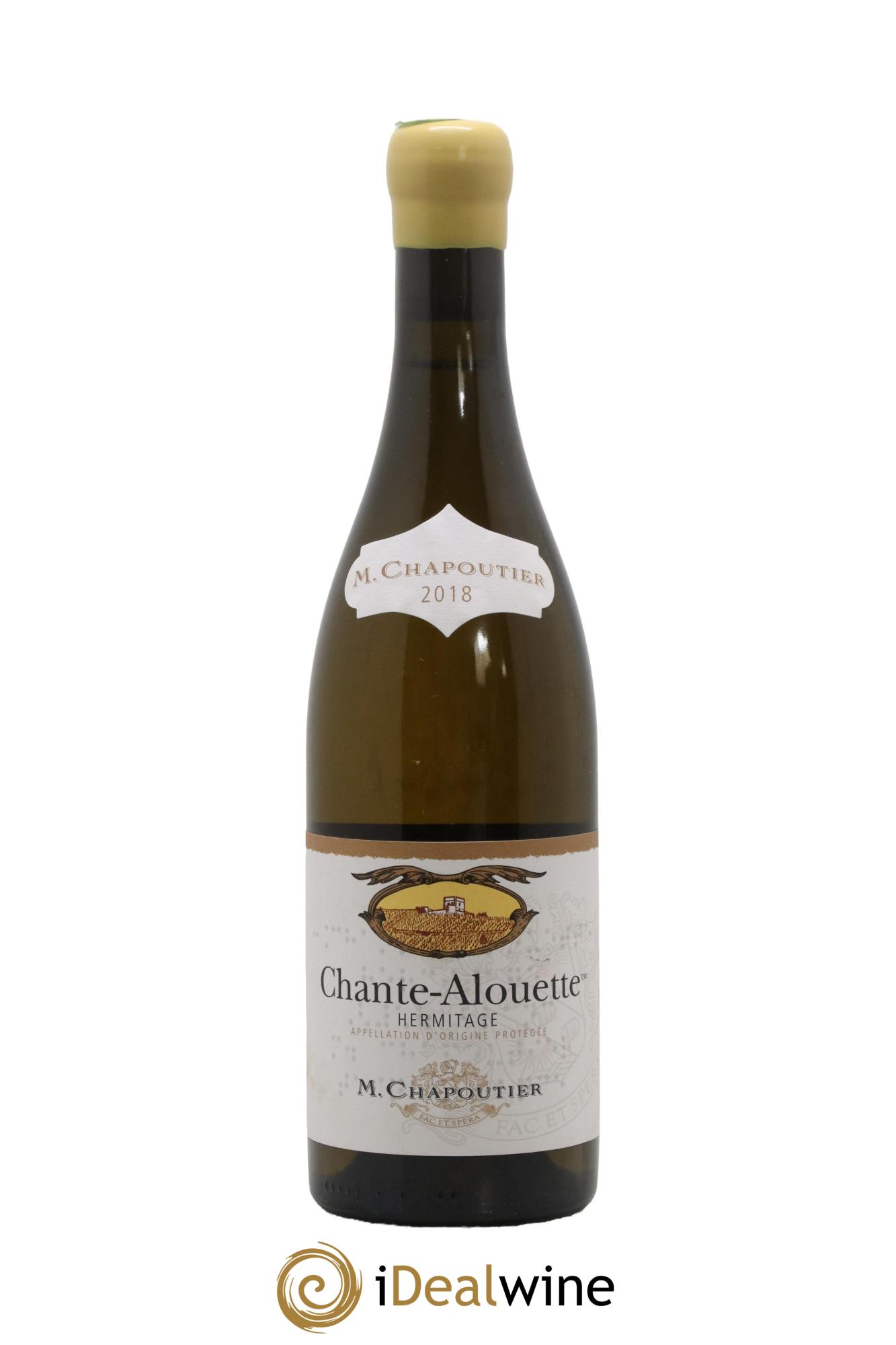 Hermitage Chante Alouette Chapoutier 2018 - Lot de 1 bouteille - 0