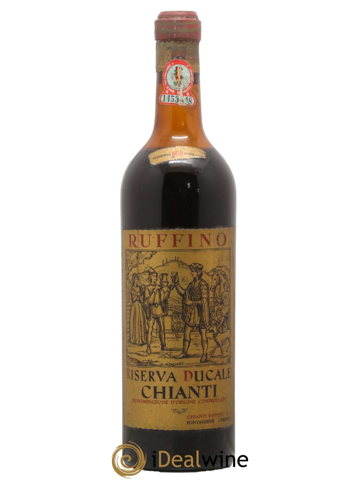 Chianti Classico DOCG Ruffino Ducale Riserva Oro 1958 - Lot of 1 bottle - 0