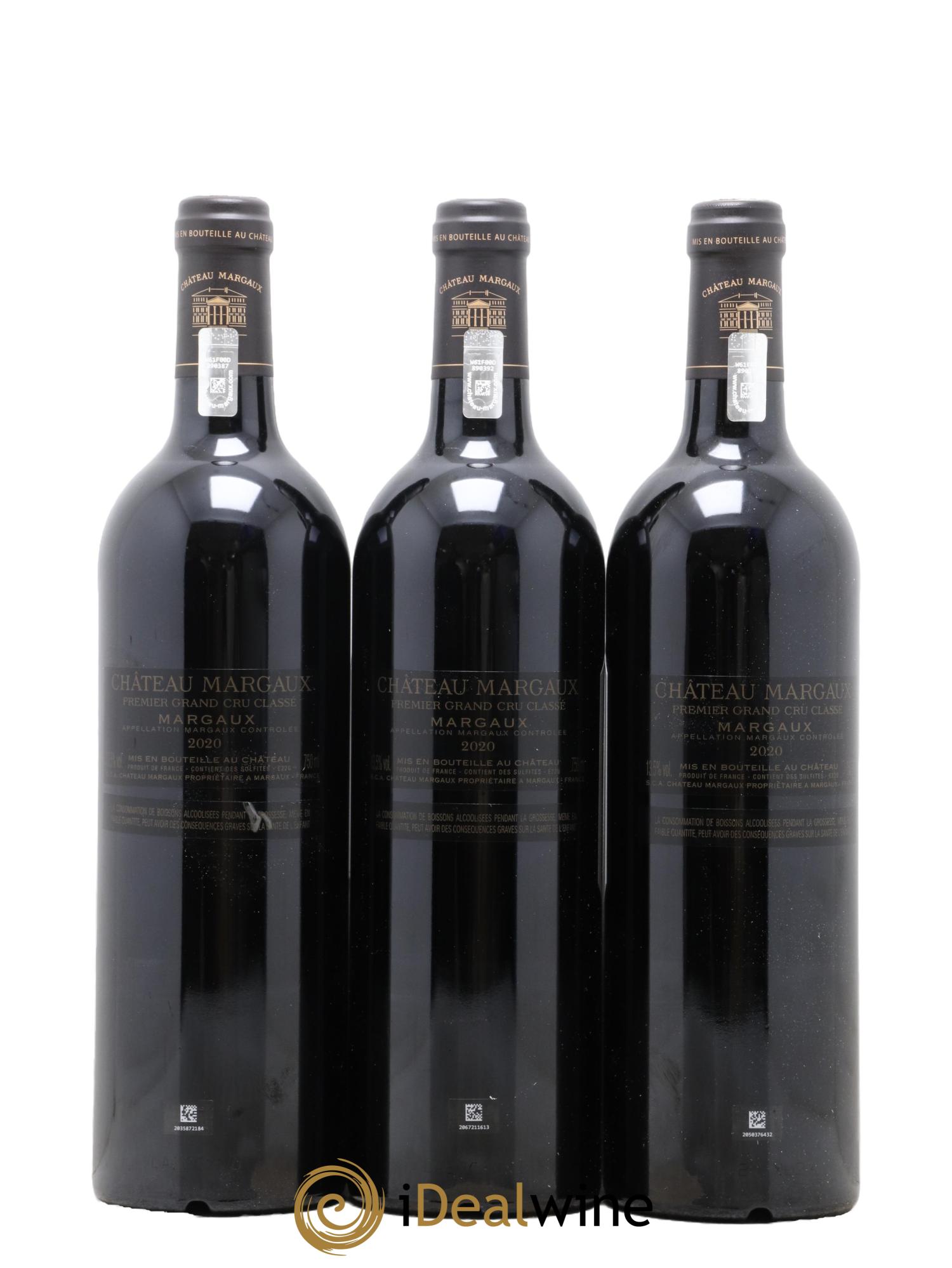 Château Margaux 1er Grand Cru Classé 2020 - Lot de 6 bouteilles - 4