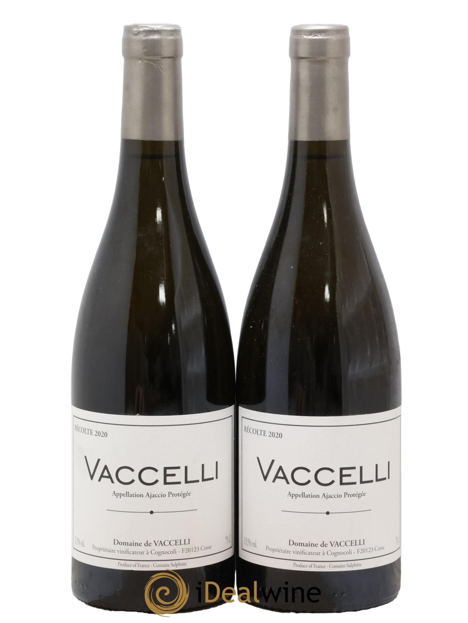 Ajaccio Vaccelli 2020 - Lot de 2 bouteilles - 0