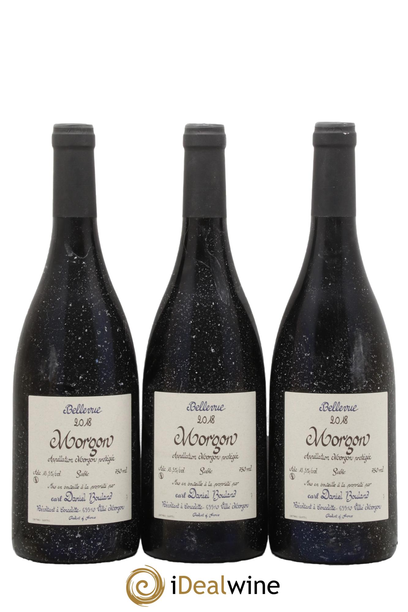 Morgon Bellevue Sable Daniel Bouland (Domaine) 2018 - Lot de 3 bouteilles - 0
