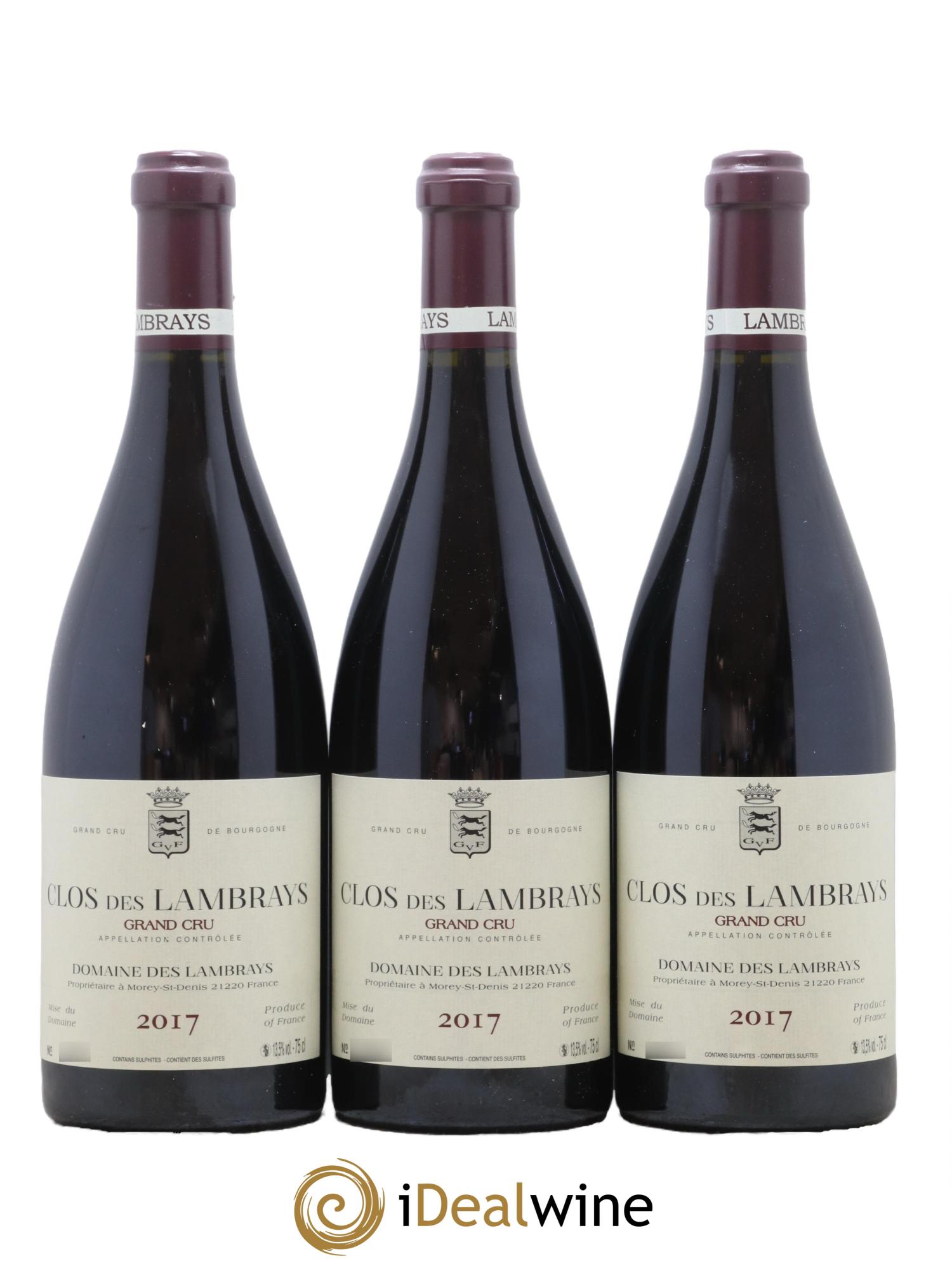 Clos des Lambrays Grand Cru Domaine des Lambrays 2017 - Lot de 6 bouteilles - 2