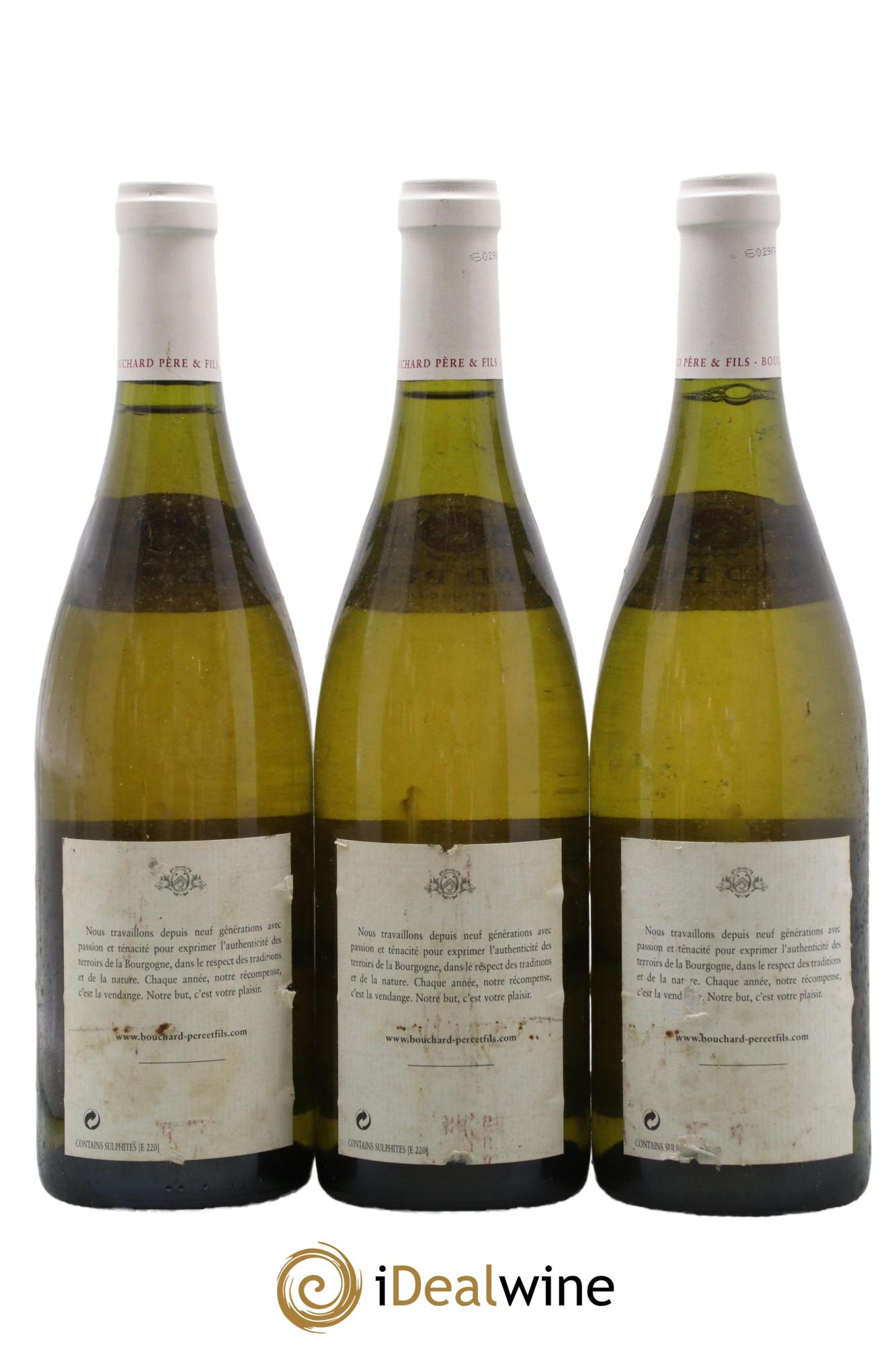 Chevalier-Montrachet Grand Cru Bouchard Père & Fils 2004 - Lot of 3 bottles - 1