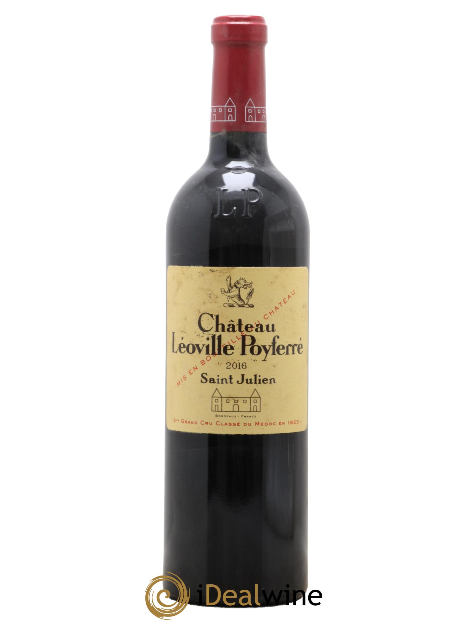 Château Léoville Poyferré 2ème Grand Cru Classé 2016 - Lot de 1 bouteille - 0