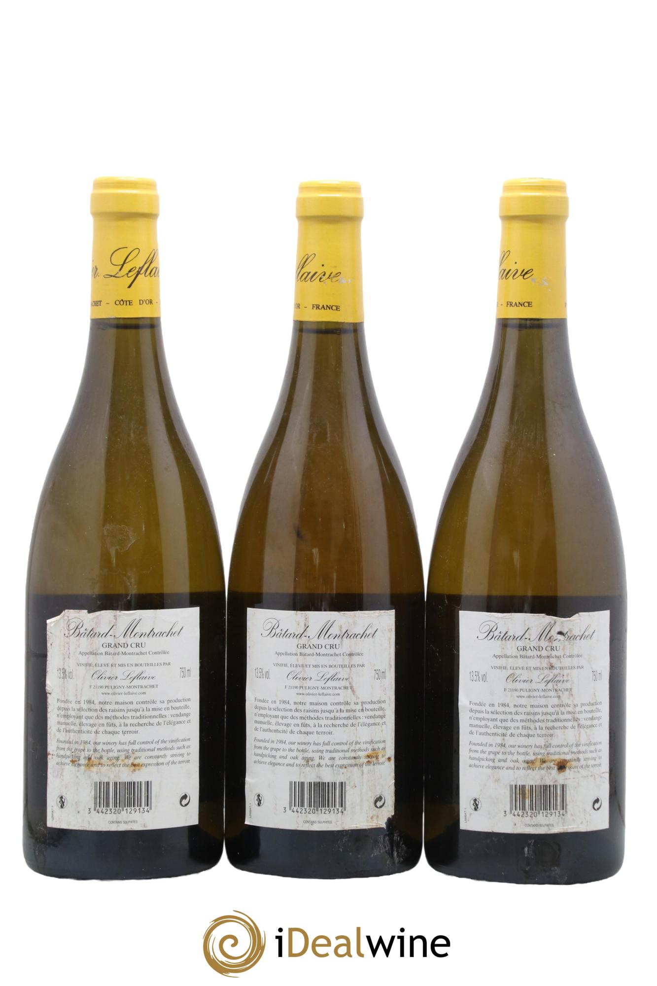 Bâtard-Montrachet Grand Cru Olivier Leflaive 2009 - Lotto di 3 bottiglie - 1