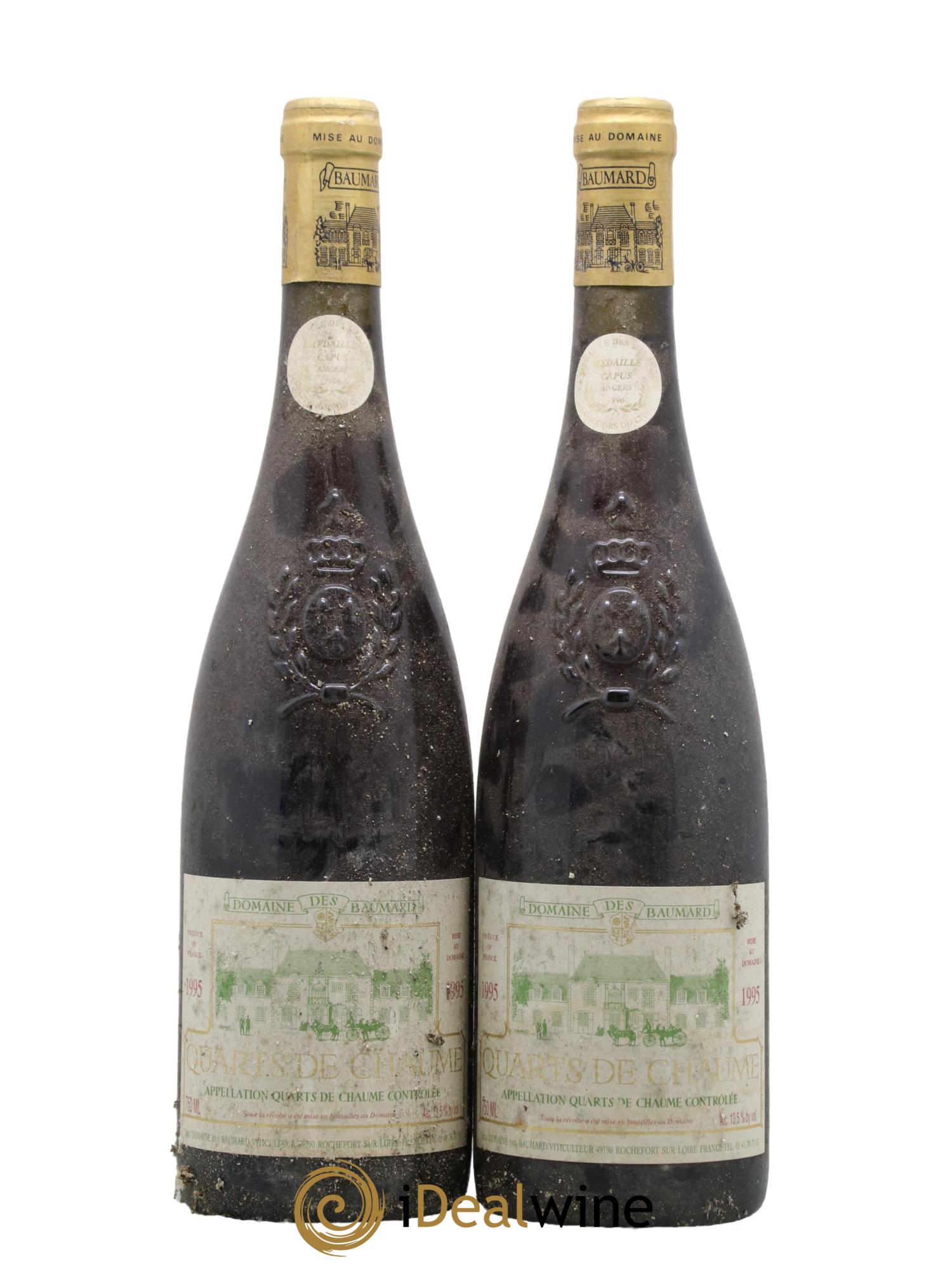 Quarts de Chaume Baumard (Domaine des) 1995 - Lotto di 2 bottiglie - 0