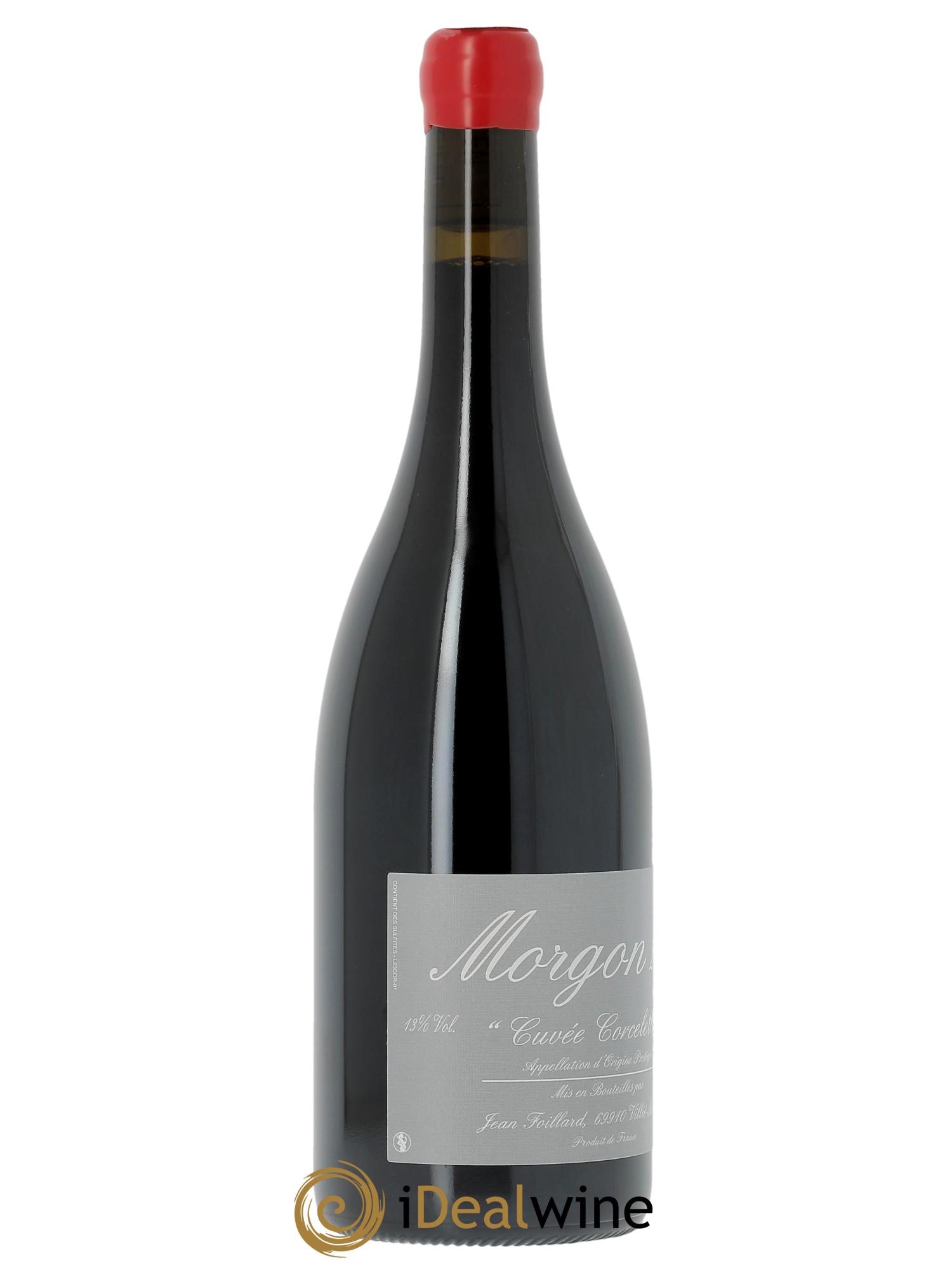 Morgon Corcelette Jean Foillard  2023 - Lot of 1 bottle - 2