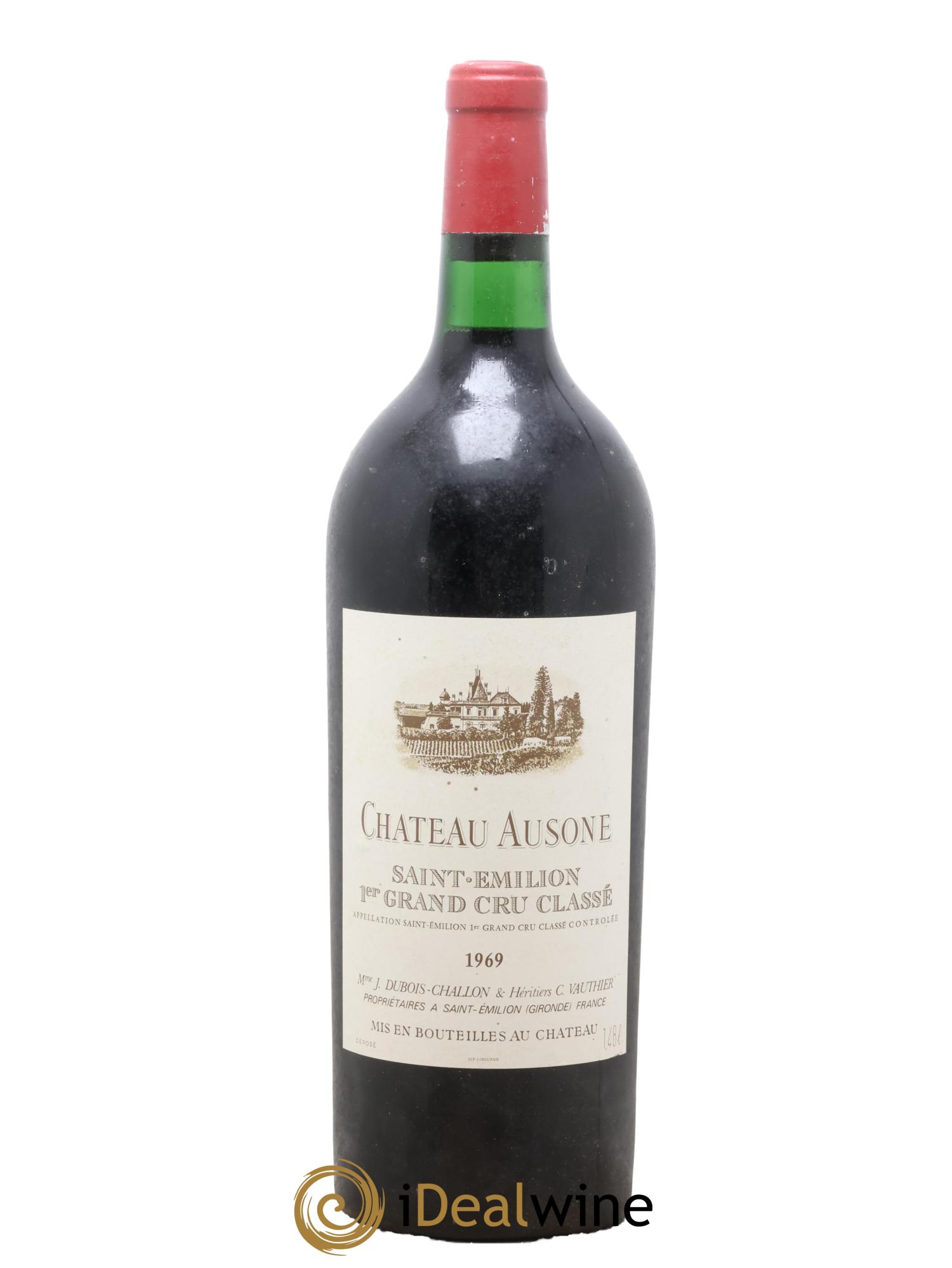 Château Ausone 1er Grand Cru Classé A 1969 - Lotto di 1 magnum - 0