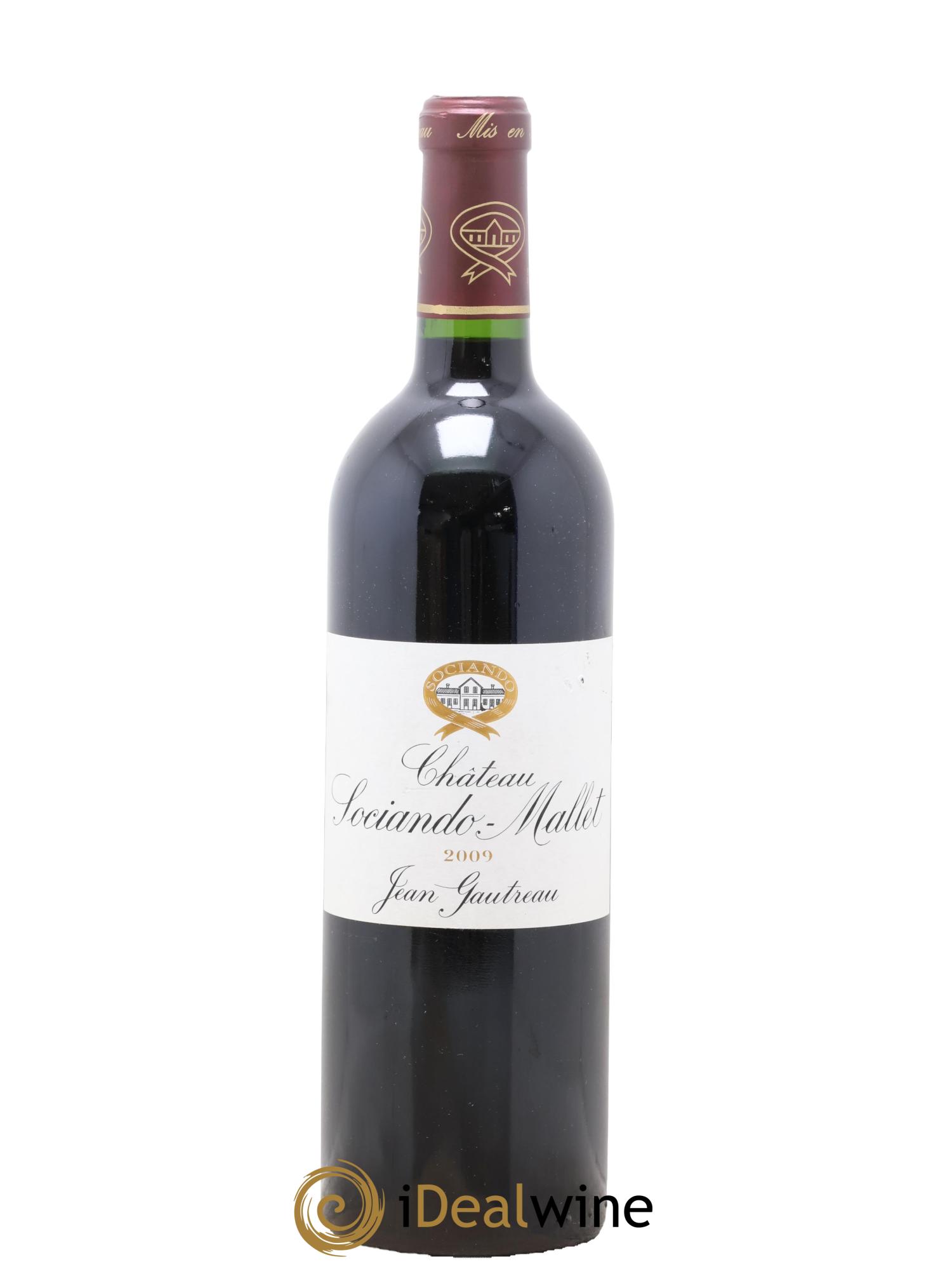 Château Sociando Mallet 2009 - Lotto di 1 bottiglia - 0