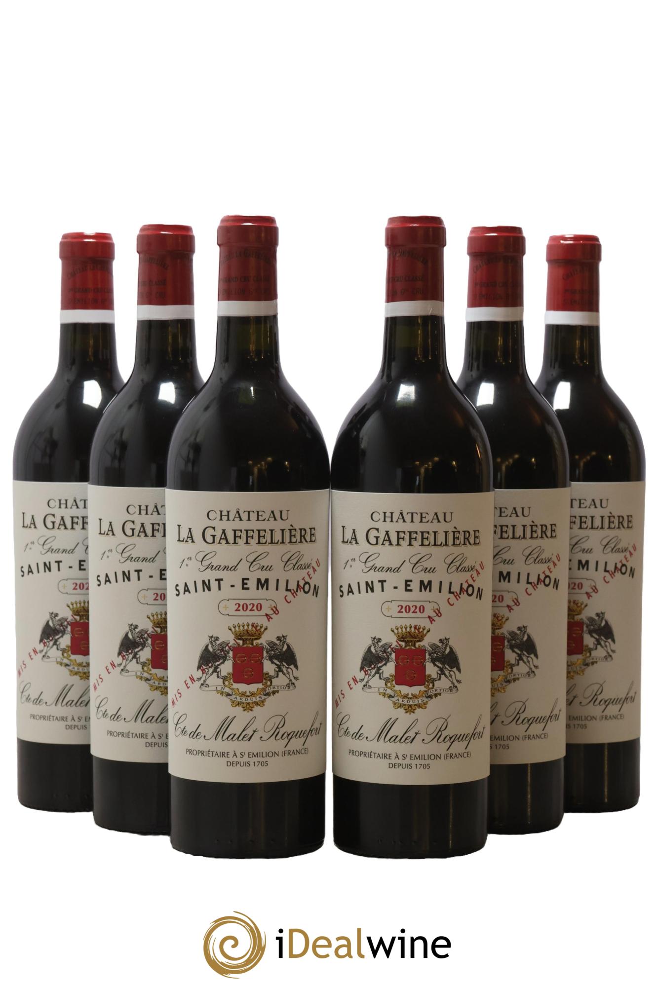 Château la Gaffelière 1er Grand Cru Classé B 2020 - Posten von 6 Flaschen - 0