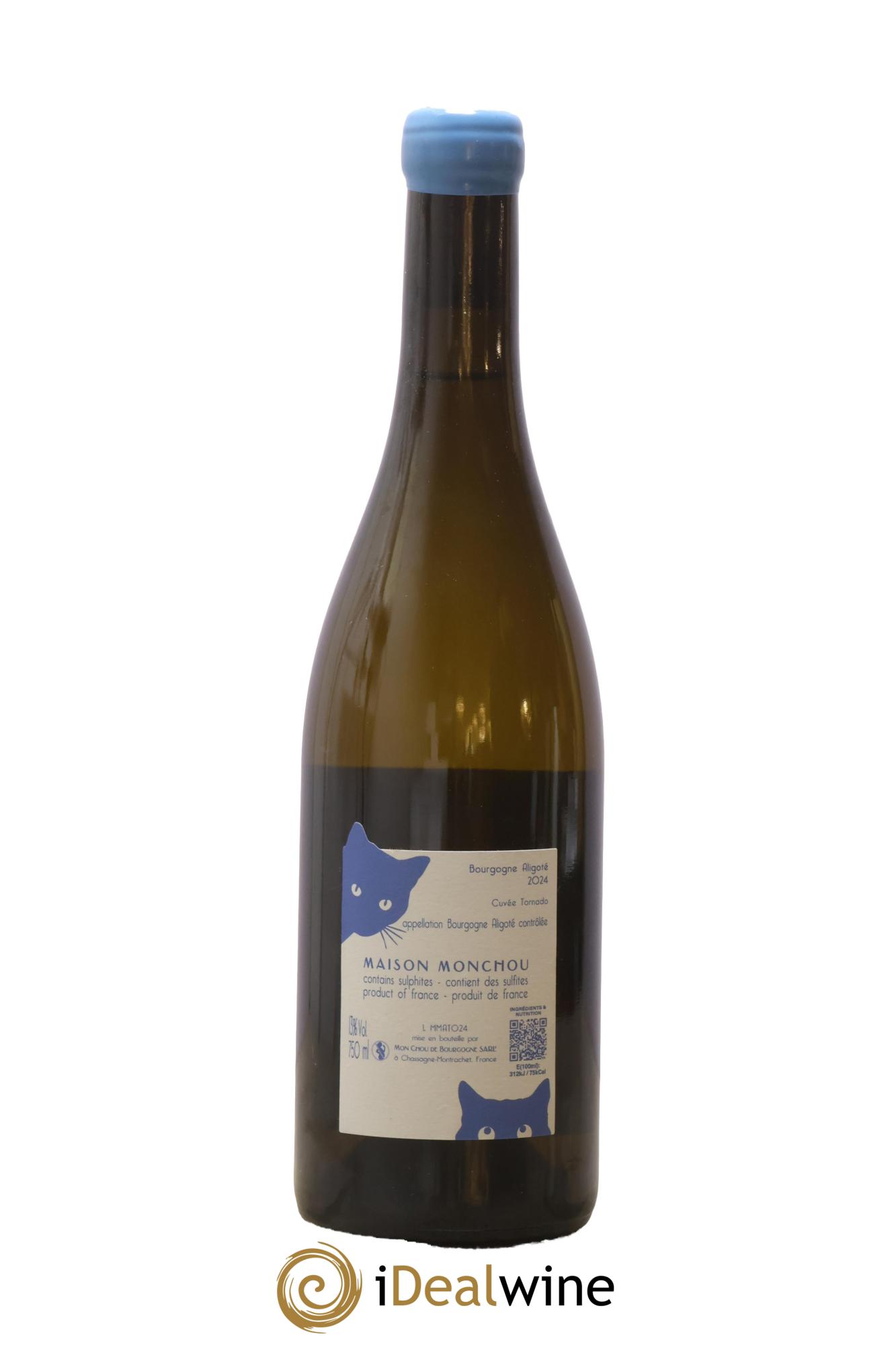 Bourgogne Aligoté Cuvée Tornado Maison Monchou 2024 - Lotto di 1 bottiglia - 1