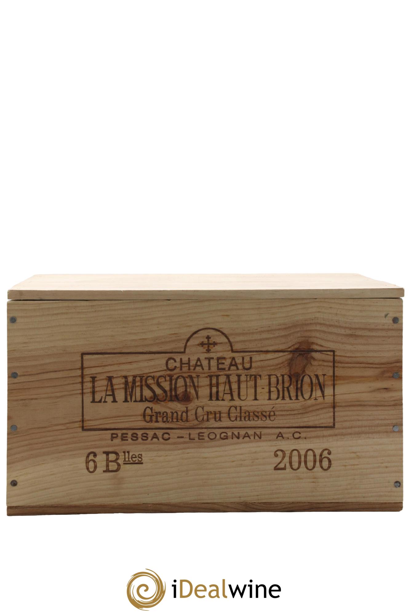 Château la Mission Haut-Brion Cru Classé de Graves 2006 - Posten von 6 Flaschen - 5