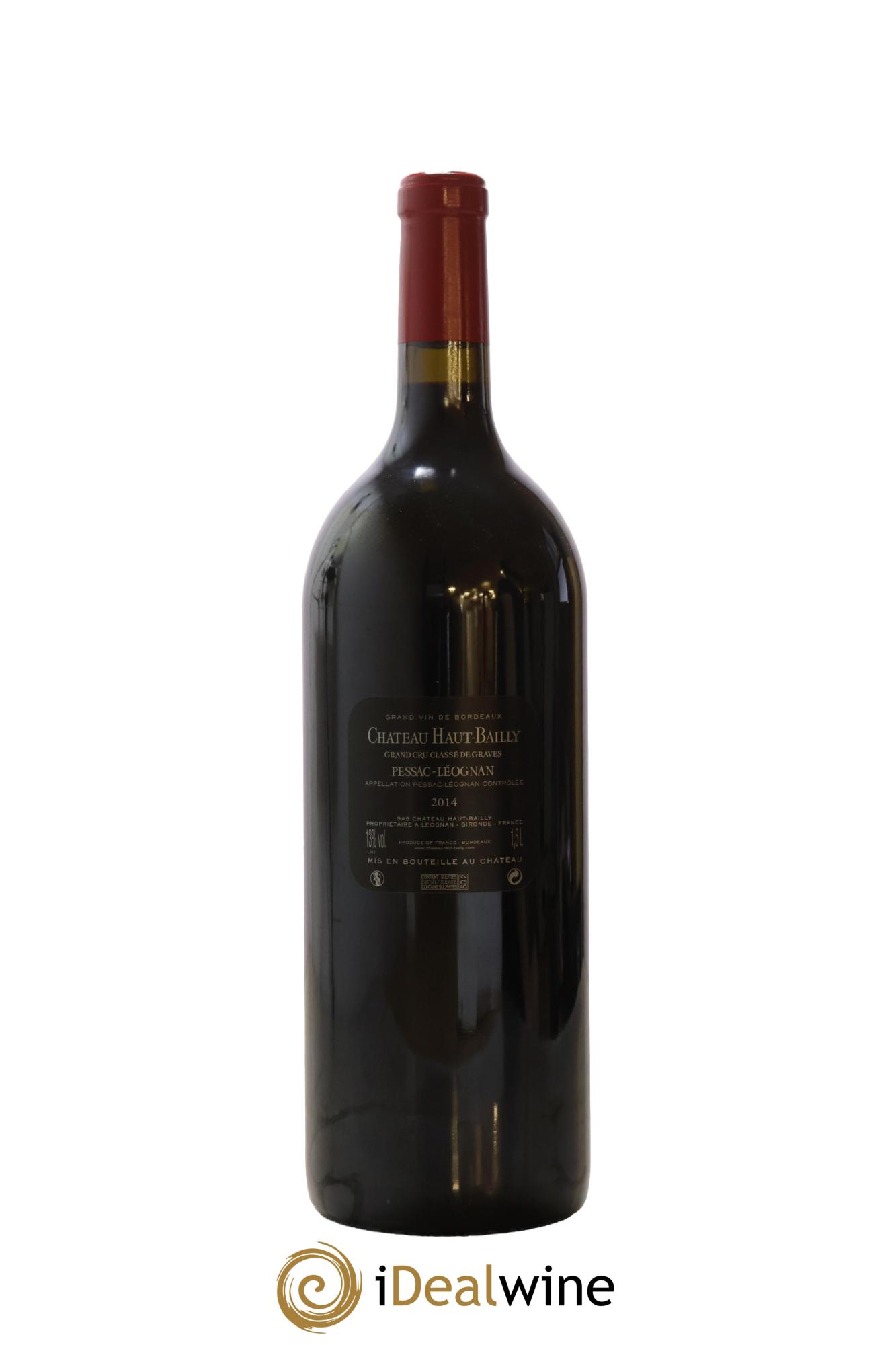 Château Haut-Bailly Cru Classé de Graves  2014 - Lot of 1 magnum - 2