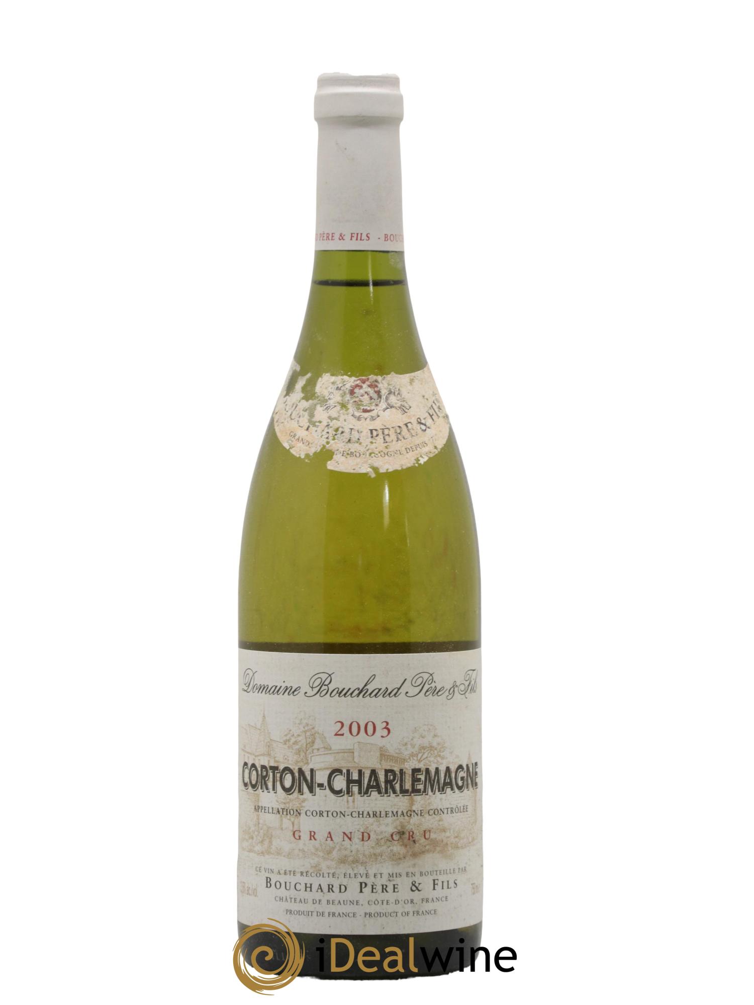 Corton-Charlemagne Grand Cru Bouchard Père & Fils 2003 - Lot de 1 bouteille - 0