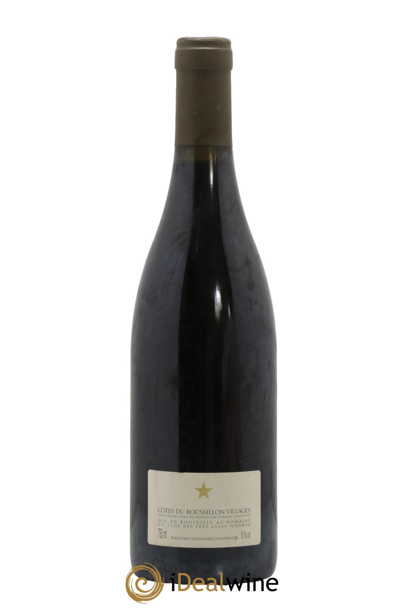 Côtes du Roussillon Villages Clos des Fées Hervé Bizeul  2004 - Lot de 1 bouteille - 1