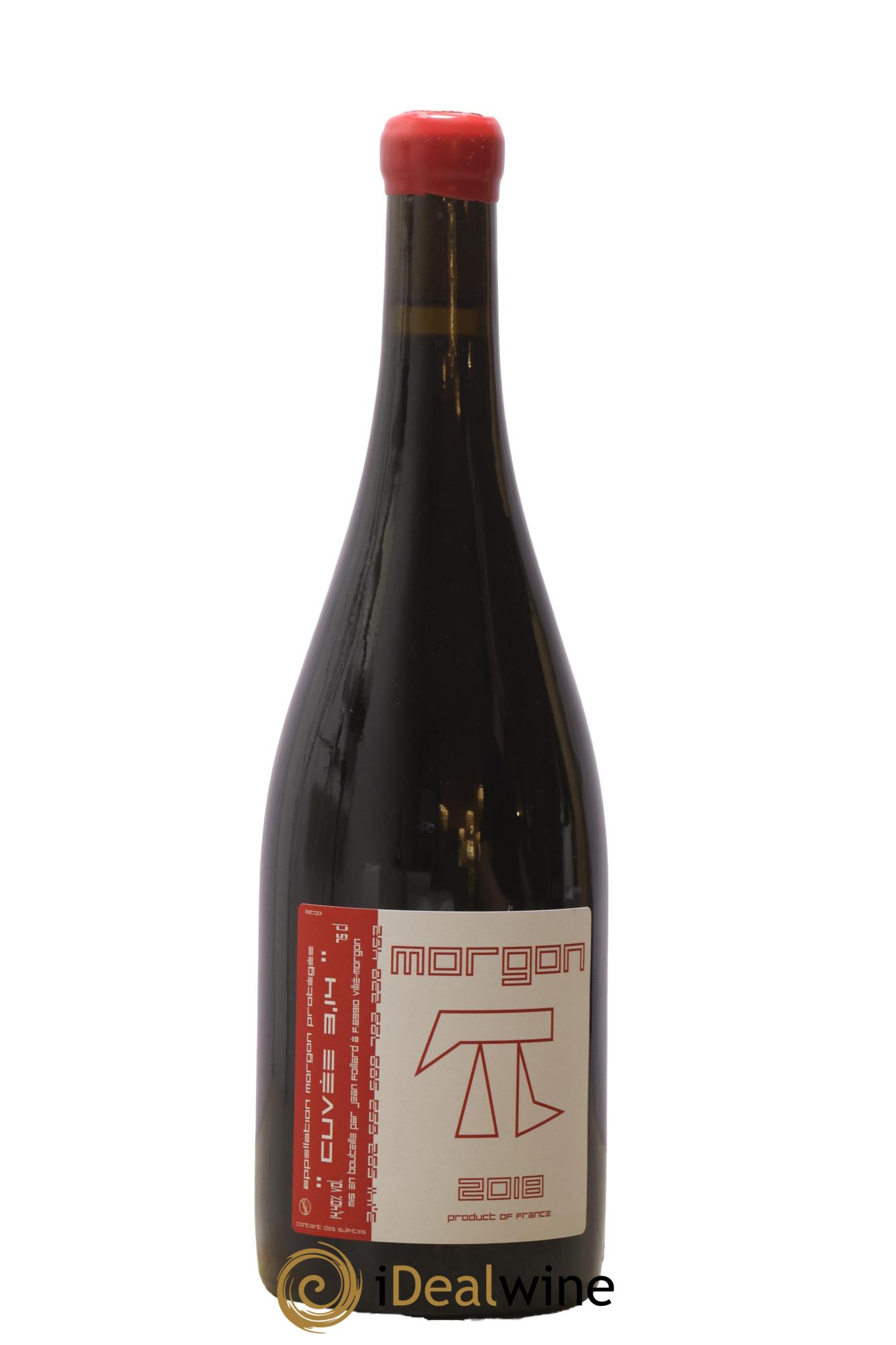 Morgon 3.14 Jean Foillard 2018 - Lot de 1 bouteille - 0