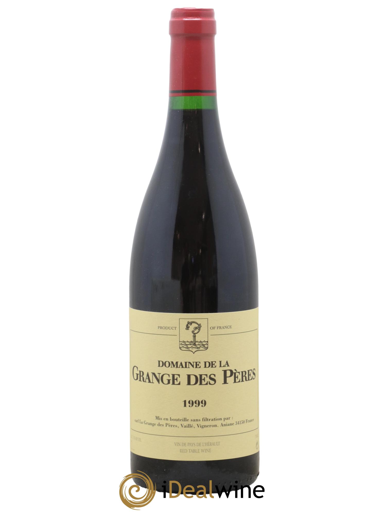 Pays d'Hérault Grange des Pères Laurent Vaillé 1999 - Lot de 1 bouteille - 0