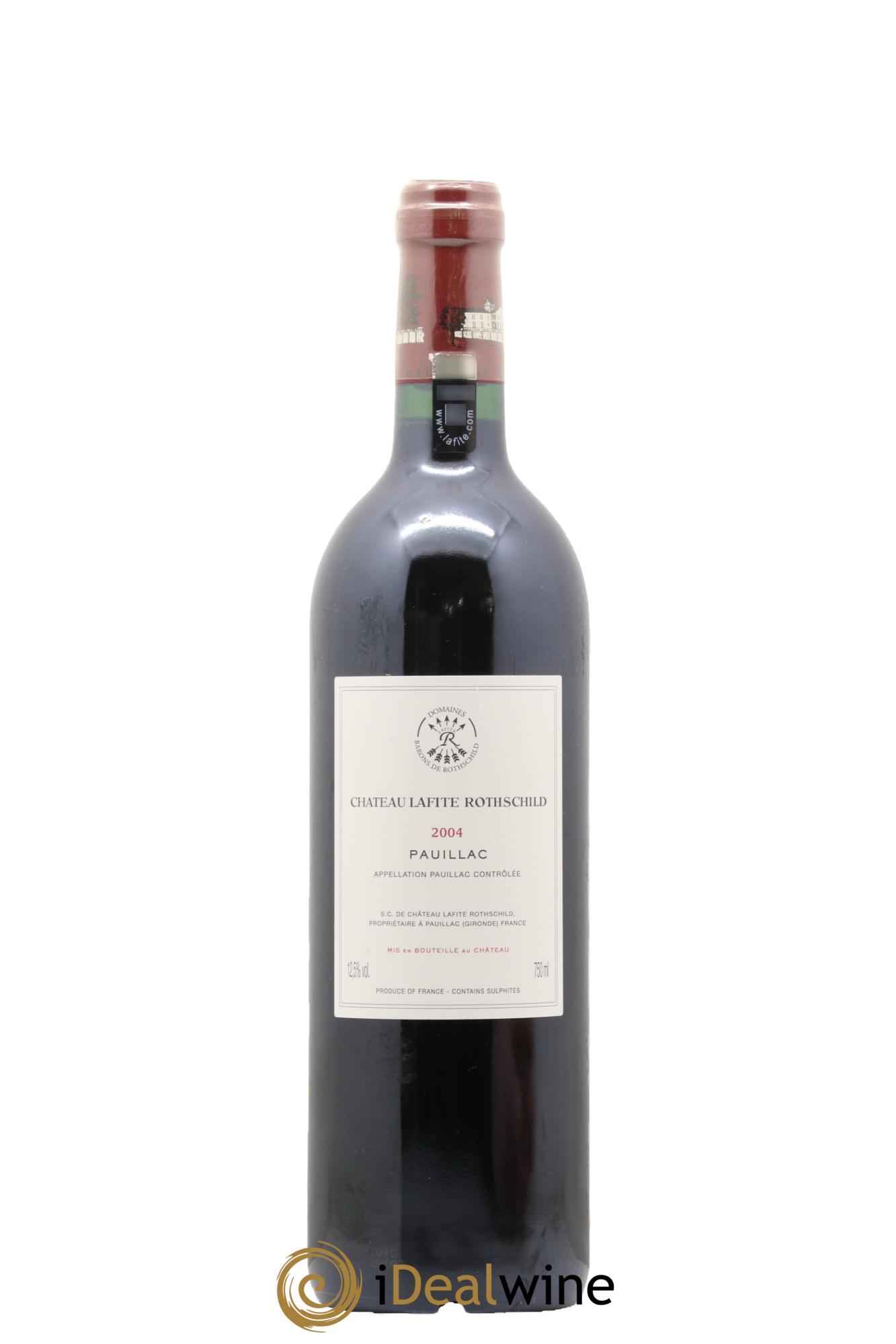 Château Lafite Rothschild 1er Grand Cru Classé 2004 - Lot de 1 bouteille - 1