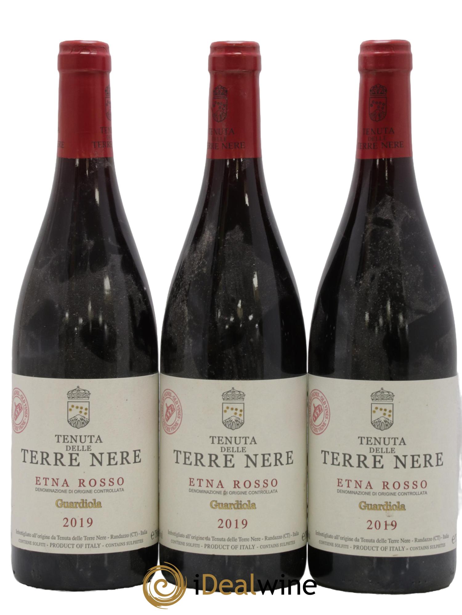 Etna Rosso DOC Tenuta delle Terre Nere Guardiola 2019 - Lot de 3 bouteilles - 0