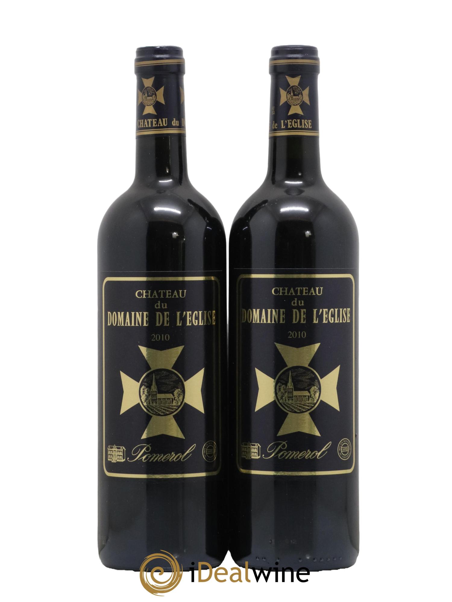 Château du Domaine de l'Église 2010 - Lot de 2 bouteilles - 0