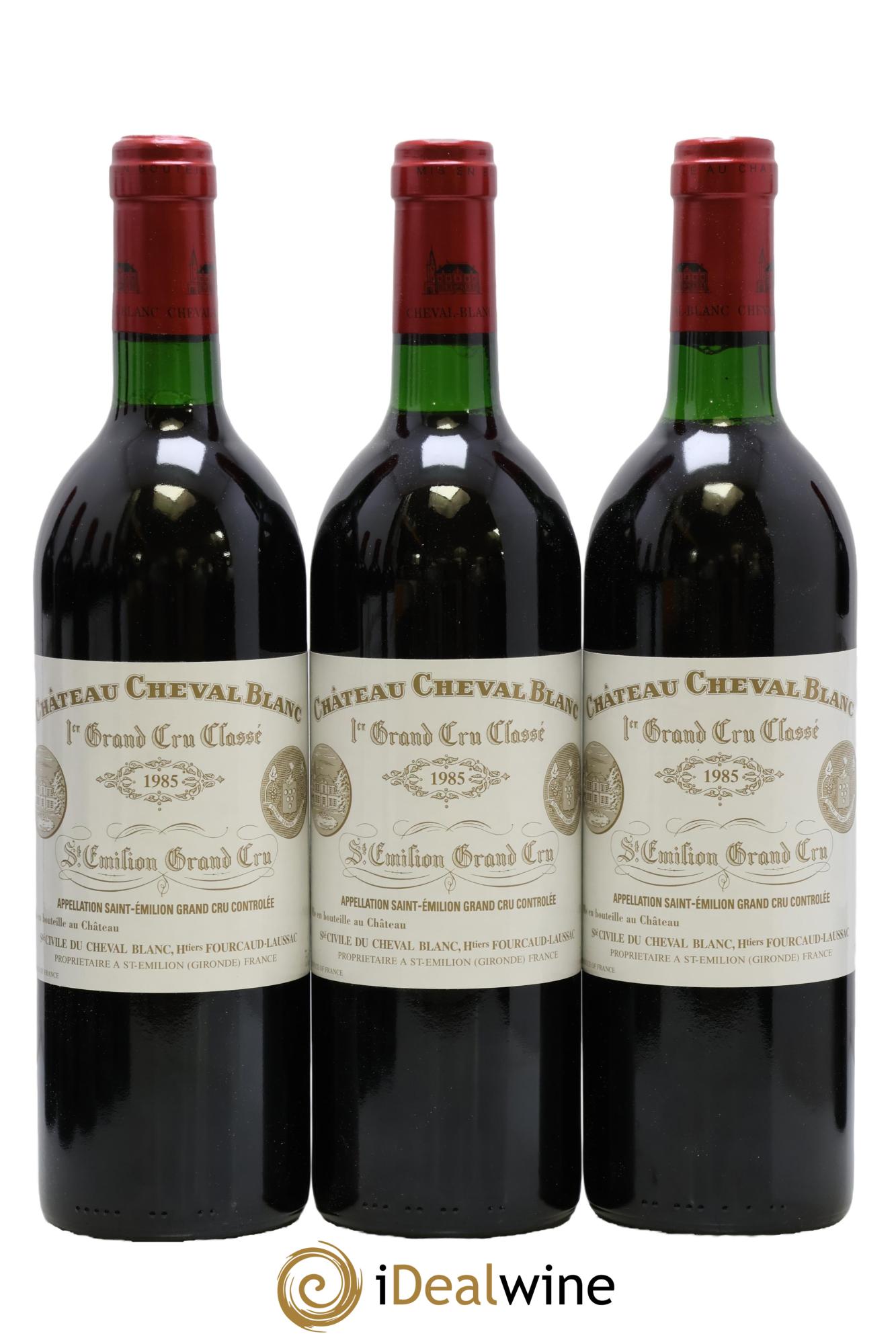 Château Cheval Blanc 1er Grand Cru Classé A 1985 - Posten von 12 Flaschen - 2