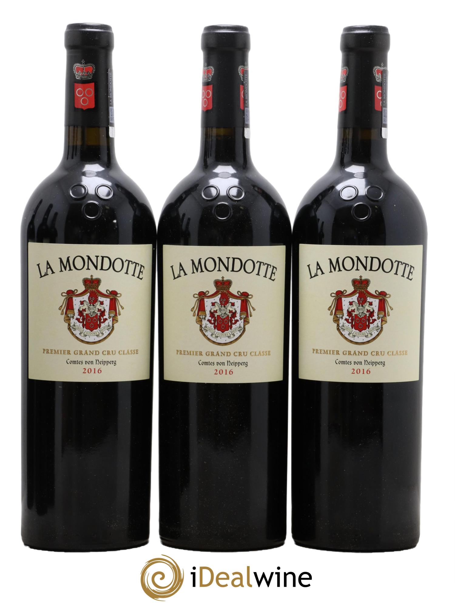La Mondotte 1er Grand Cru Classé B depuis 2012 2016 - Lot of 6 bottles - 1