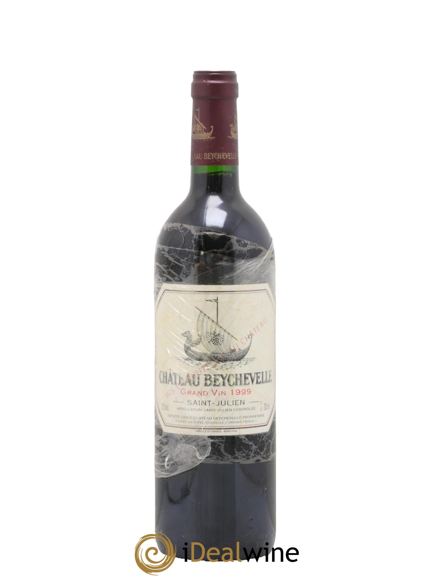 Château Beychevelle 4ème Grand Cru Classé 1999 - Lot de 1 bouteille - 0