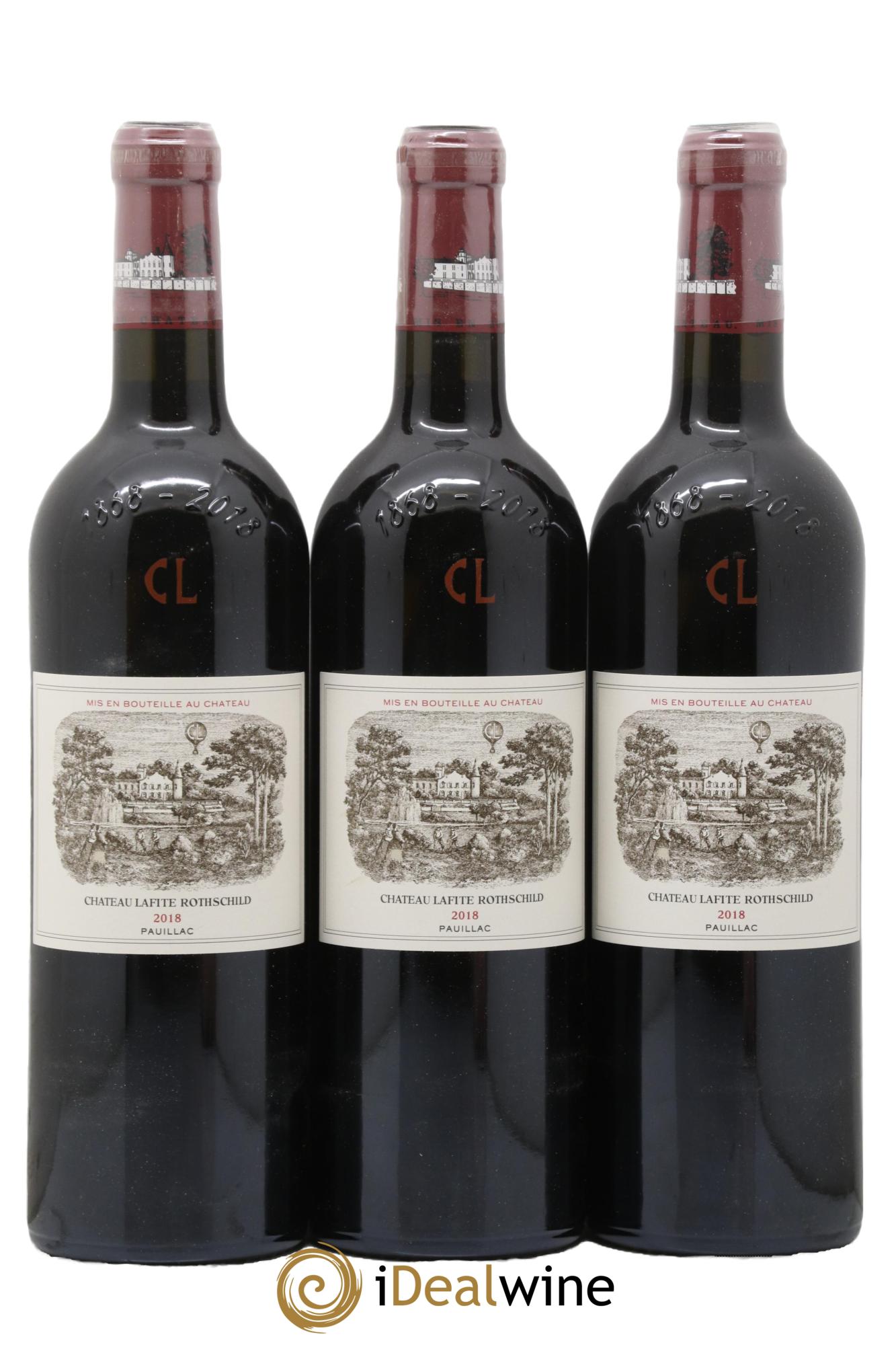 Château Lafite Rothschild 1er Grand Cru Classé 2018 - Lot de 6 bouteilles - 3