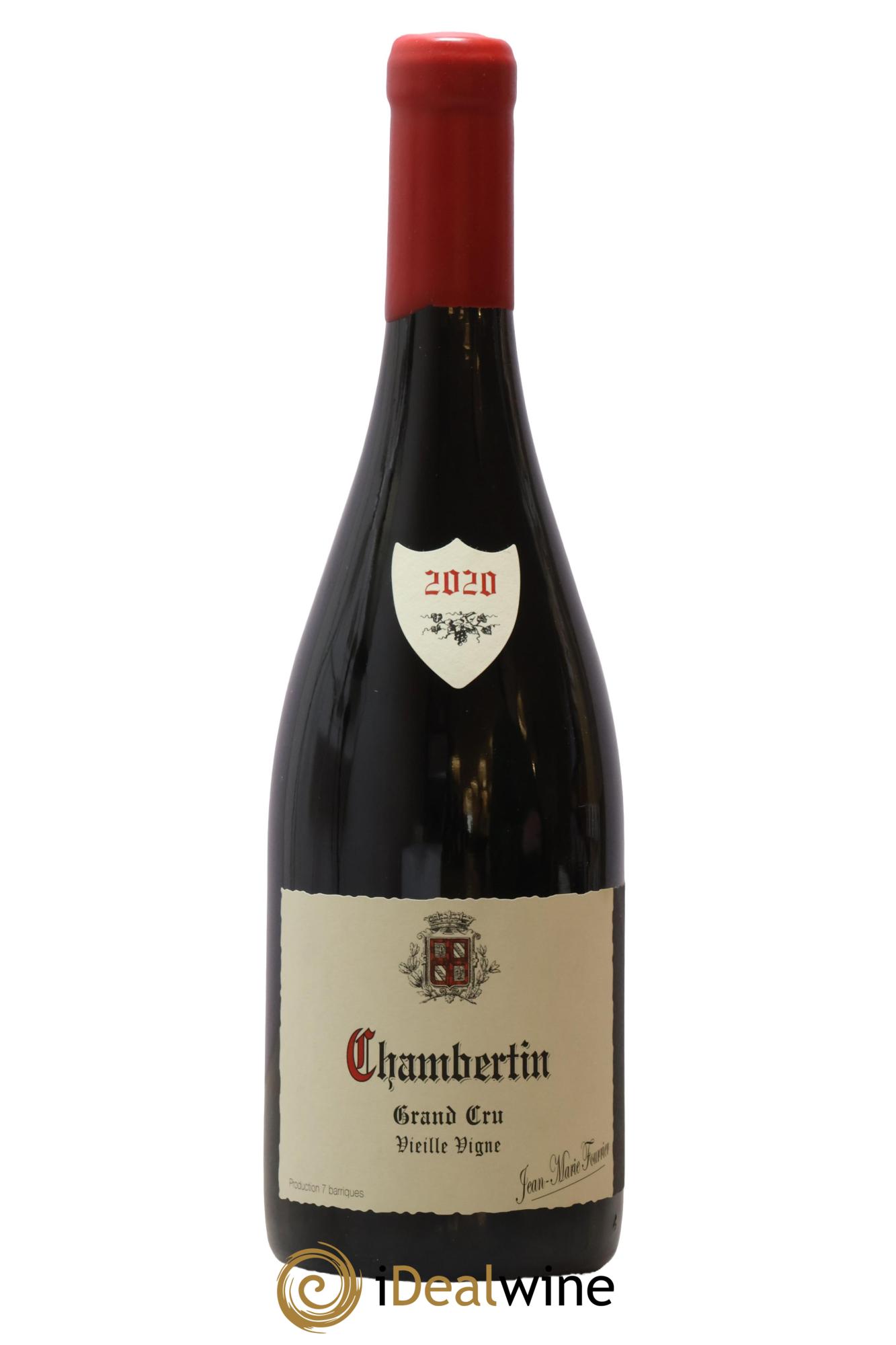 Chambertin Grand Cru Vieille Vigne Fourrier (Domaine) 2020 - Lot de 1 bouteille - 0