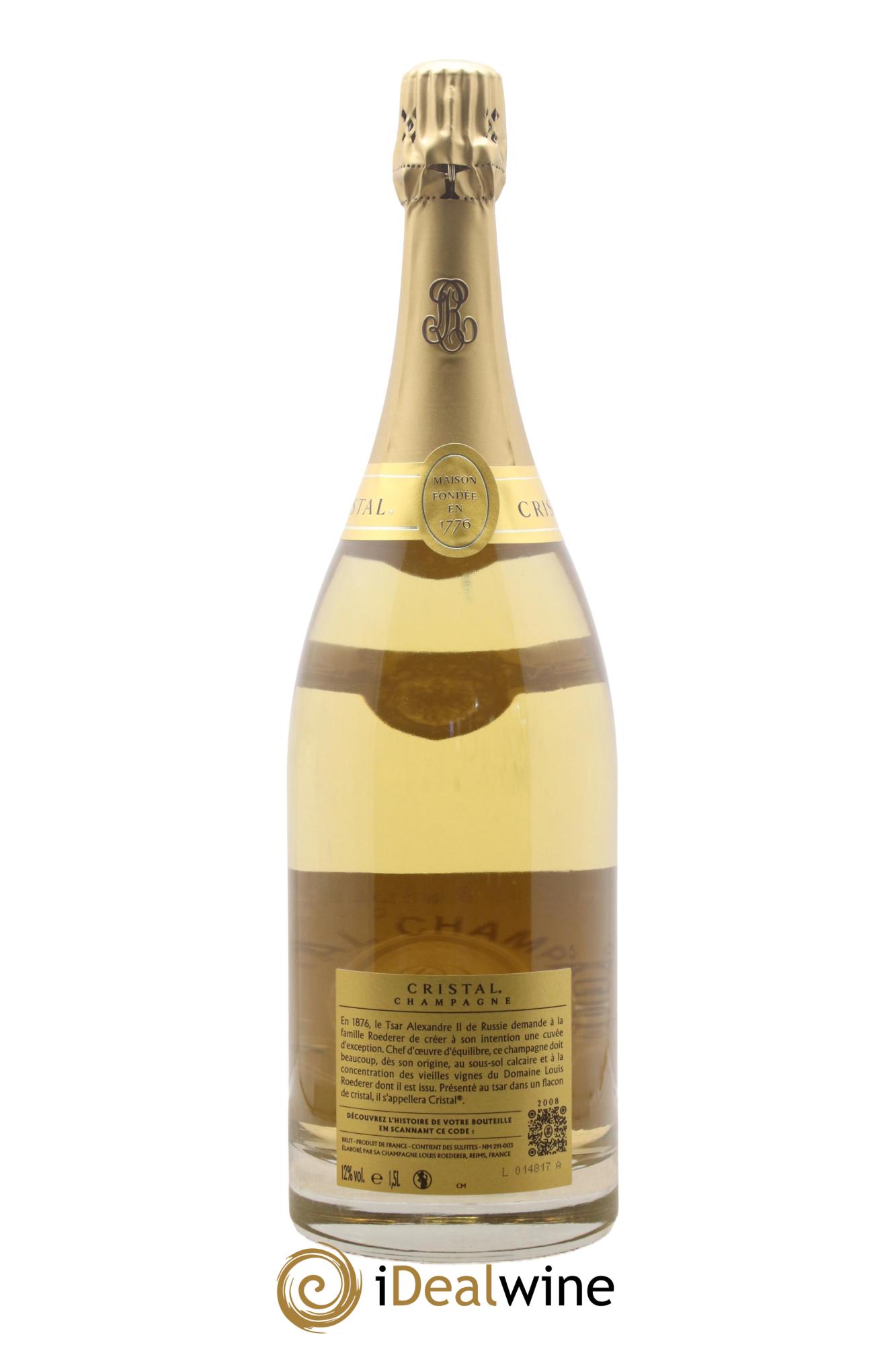Cristal Louis Roederer 2008 - Lot of 1 magnum - 1