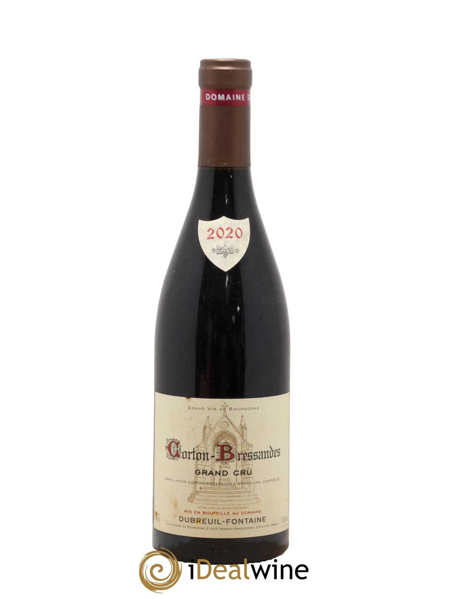 Corton Grand Cru Bressandes Dubreuil-Fontaine (Domaine) 2020 - Lot de 1 bouteille - 0