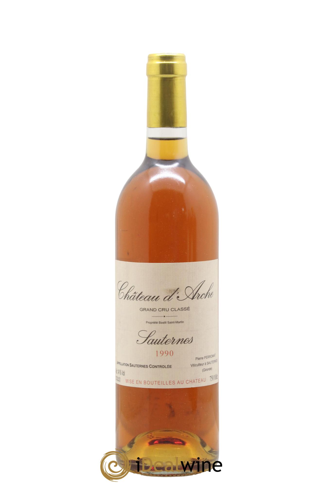 Château d' Arche 2ème Grand Cru Classé 1990 - Posten von 1 Flasche - 0