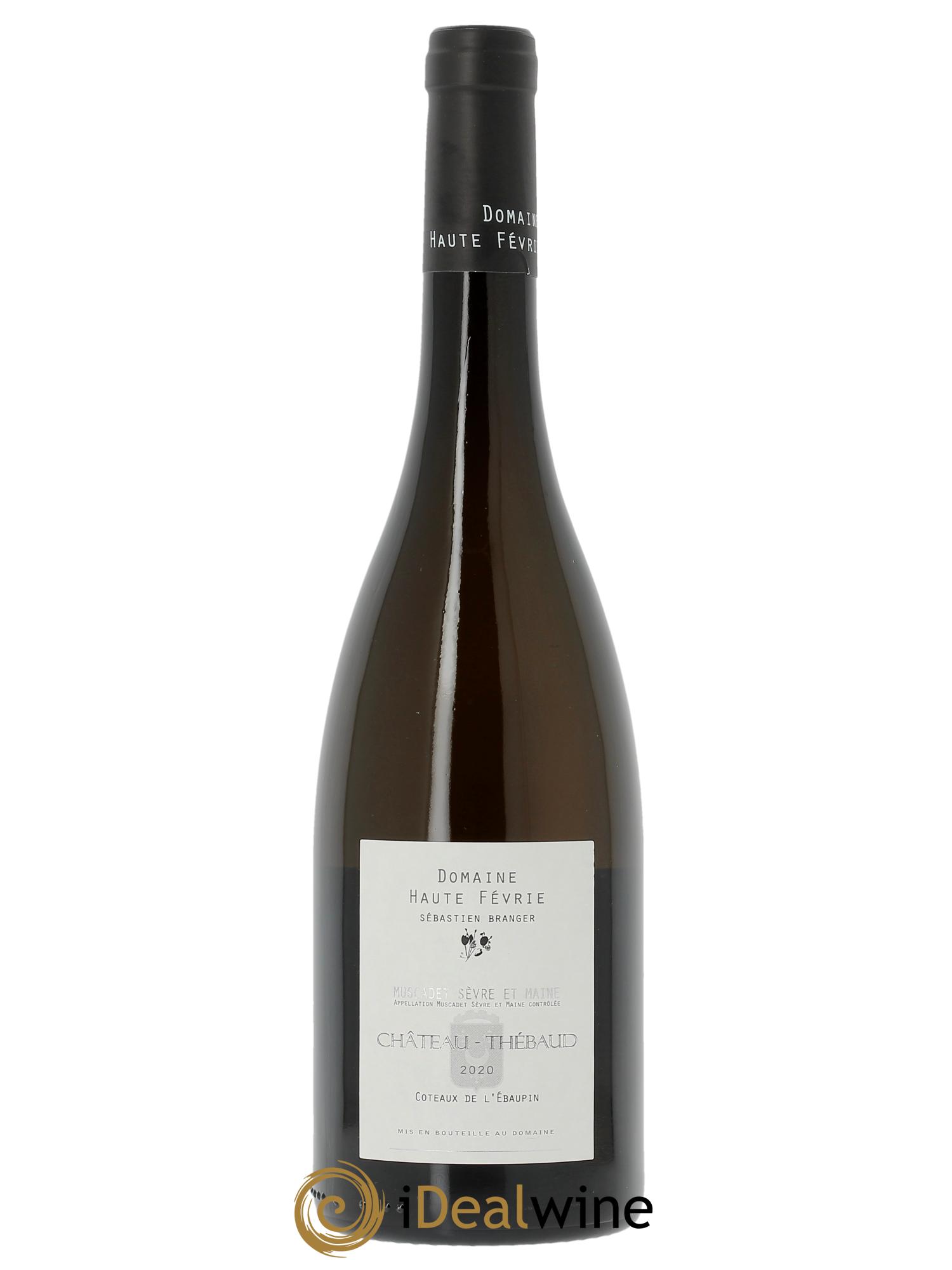 Muscadet-Sèvre-et-Maine Château Thébaud Haute Févrie  2020 - Lotto di 1 bottiglia - 0