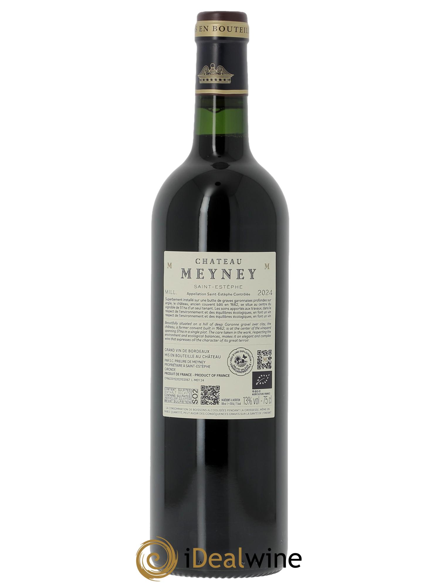 Château Meyney (CBO à partir de 6 bts) 2024 - Lot de 1 bouteille - 1