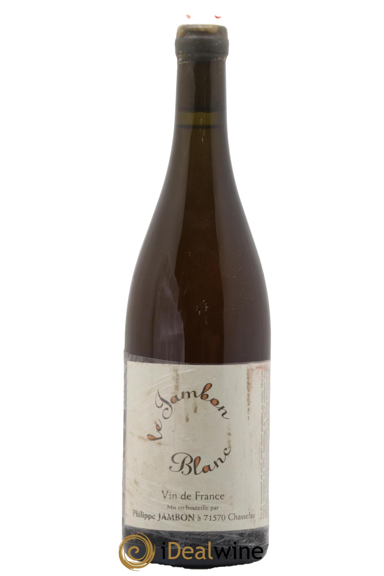 Vin de France Le Jambon Blanc Philippe Jambon - Lot de 1 bouteille - 0