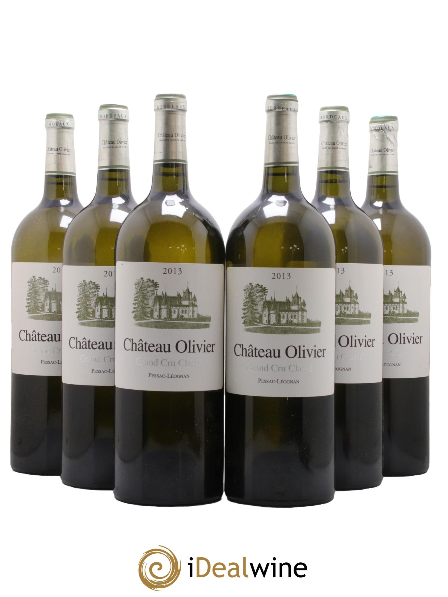Château Olivier Cru Classé de Graves 2013 - Lot de 6 magnums - 0