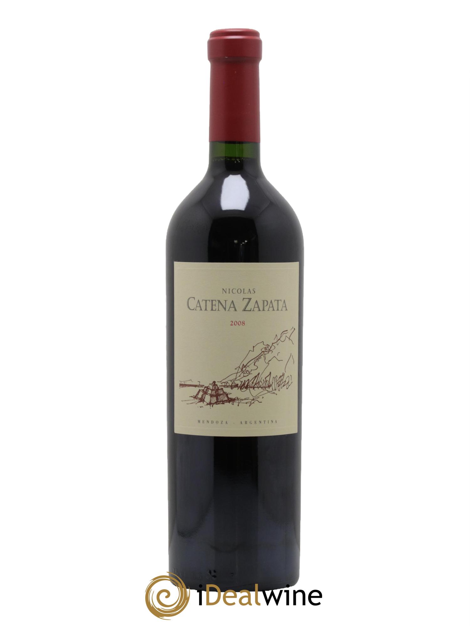 Mendoza Catena Zapata Nicolas 2008 - Lot de 1 bouteille - 0